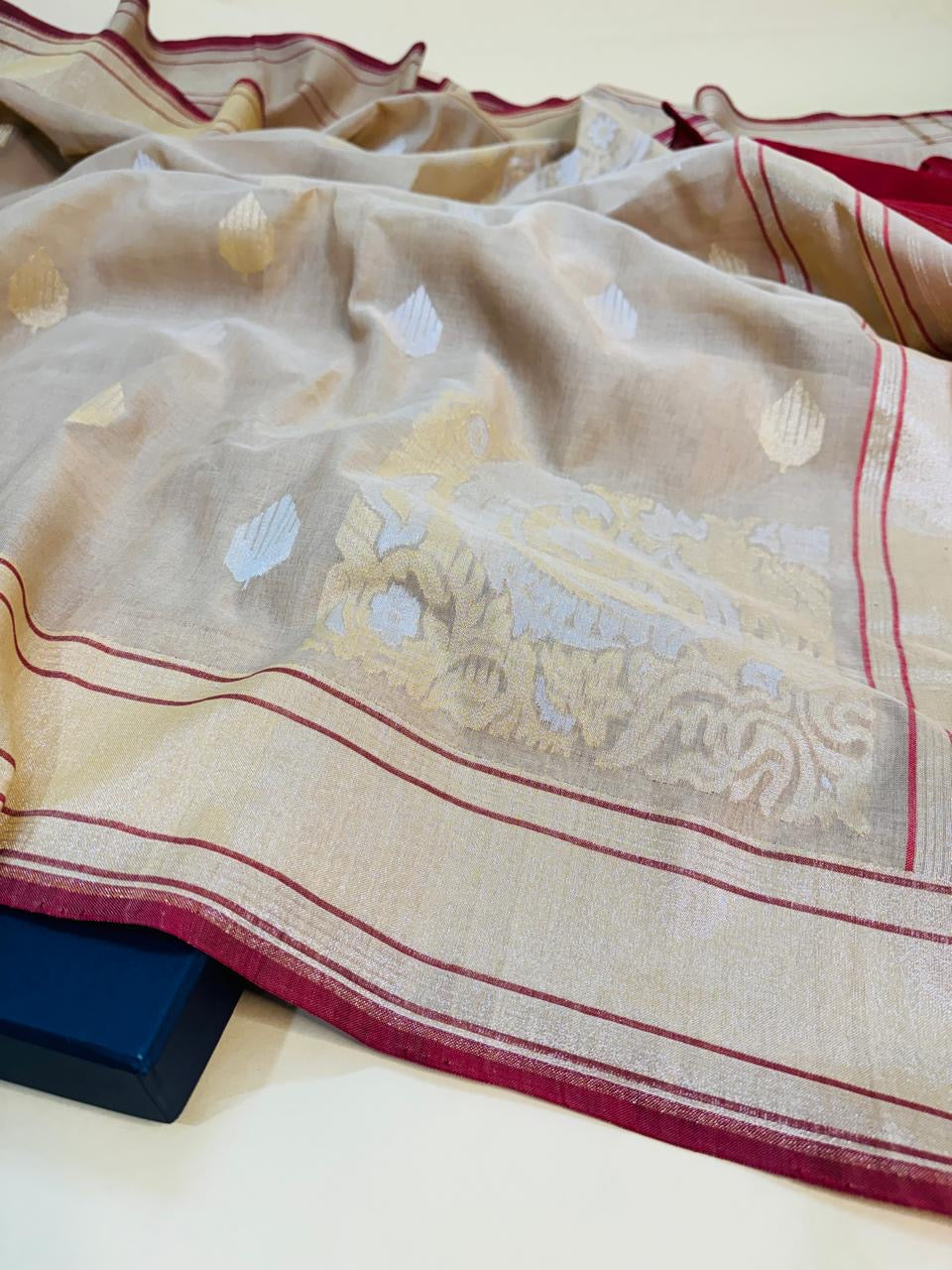 Cotton Jamdani Saree