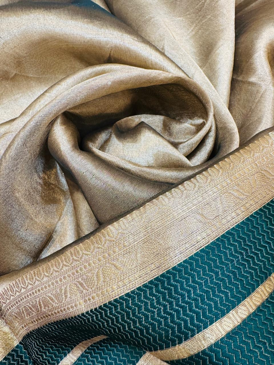 Pure Banarasi Tissue Silk Saree
