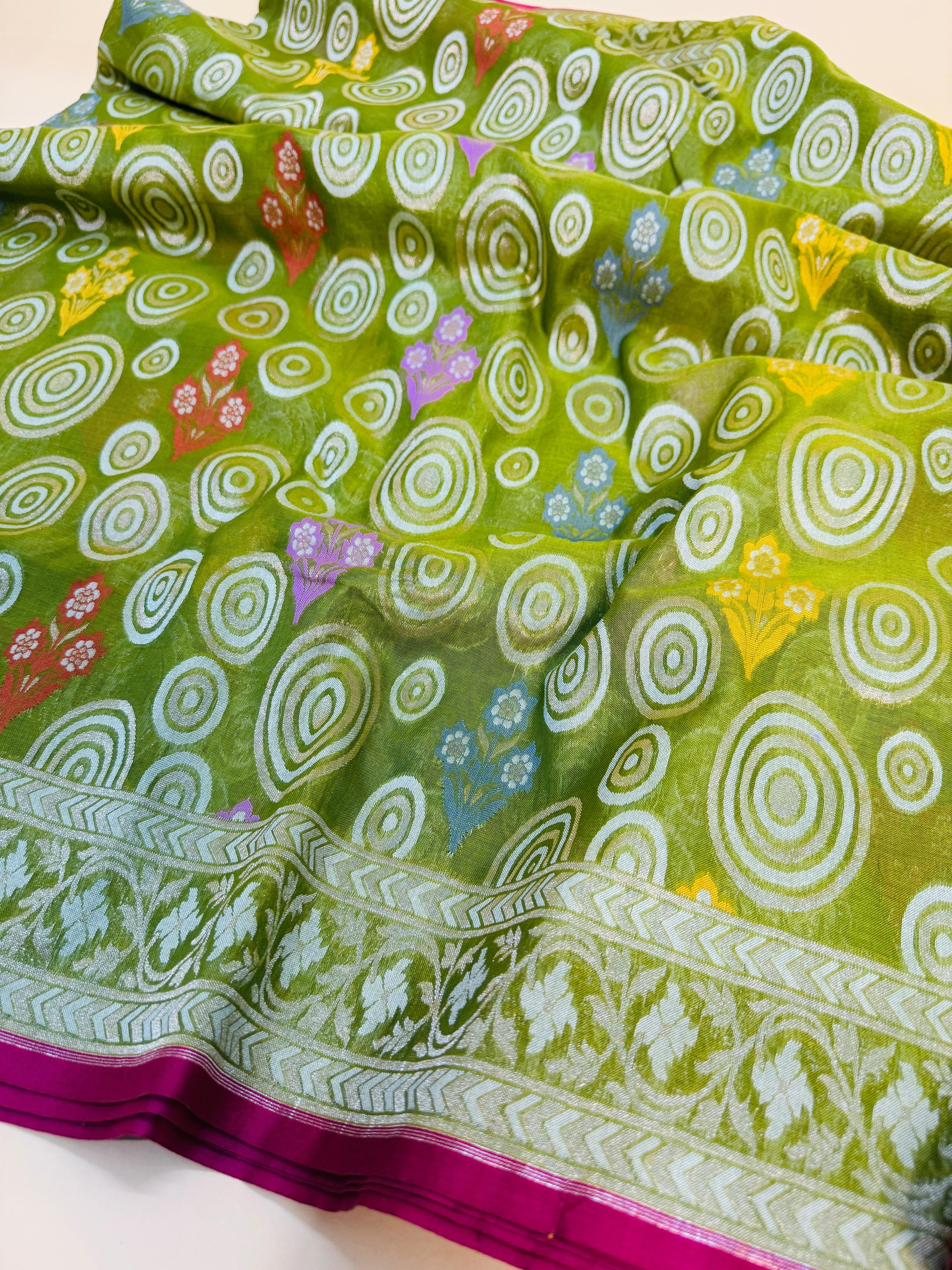 Pure Cotton Jamdani Saree