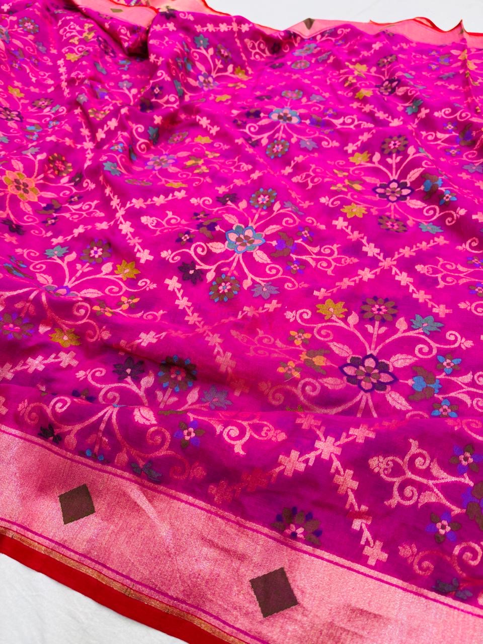 Cotton Jamdani Saree