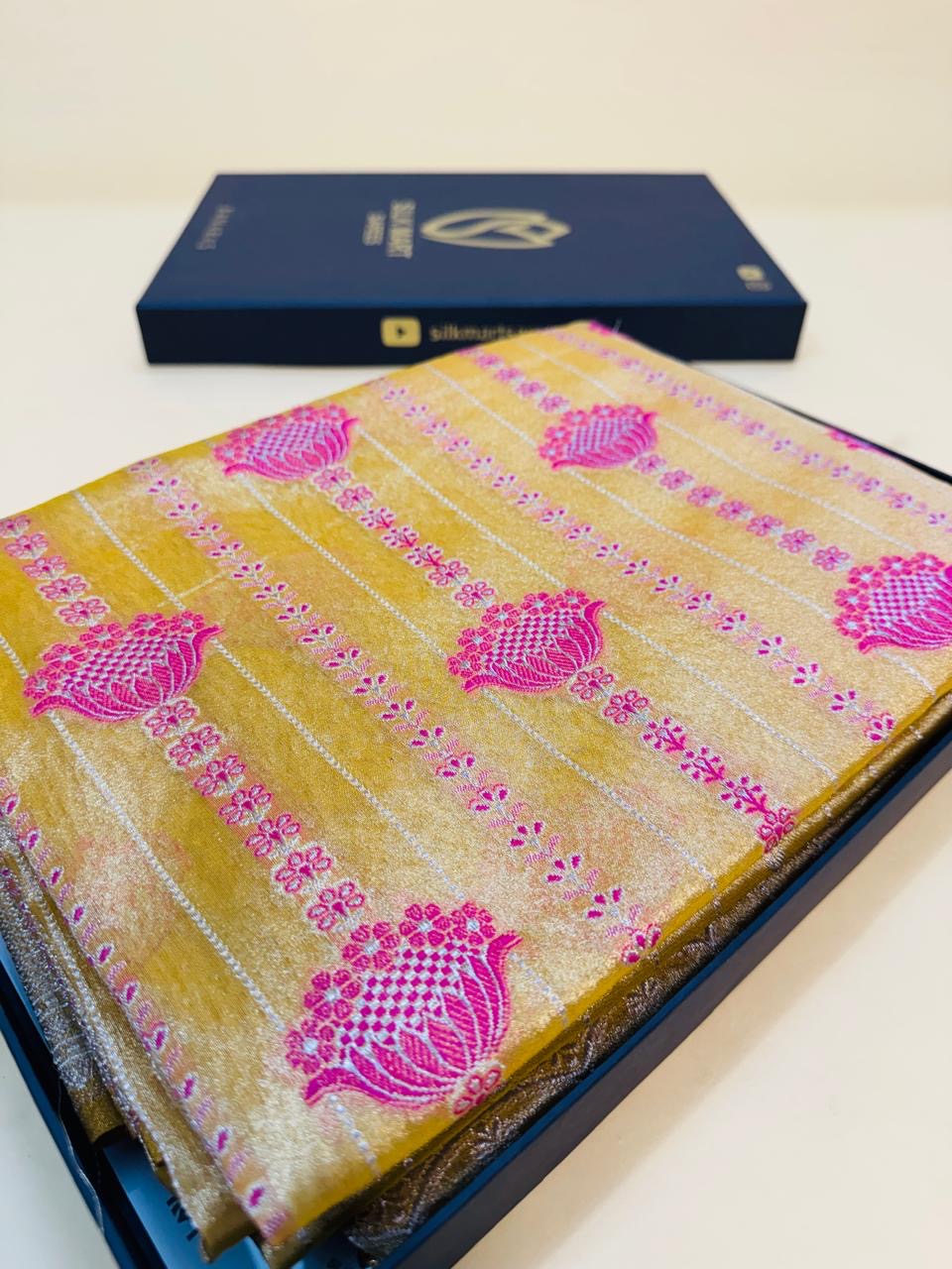 Art Silk Designer Tissue Silk Saree