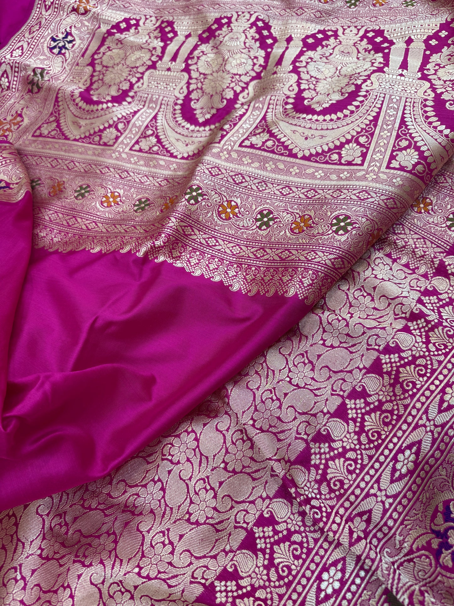 Pure Katan Silk Patli Saree