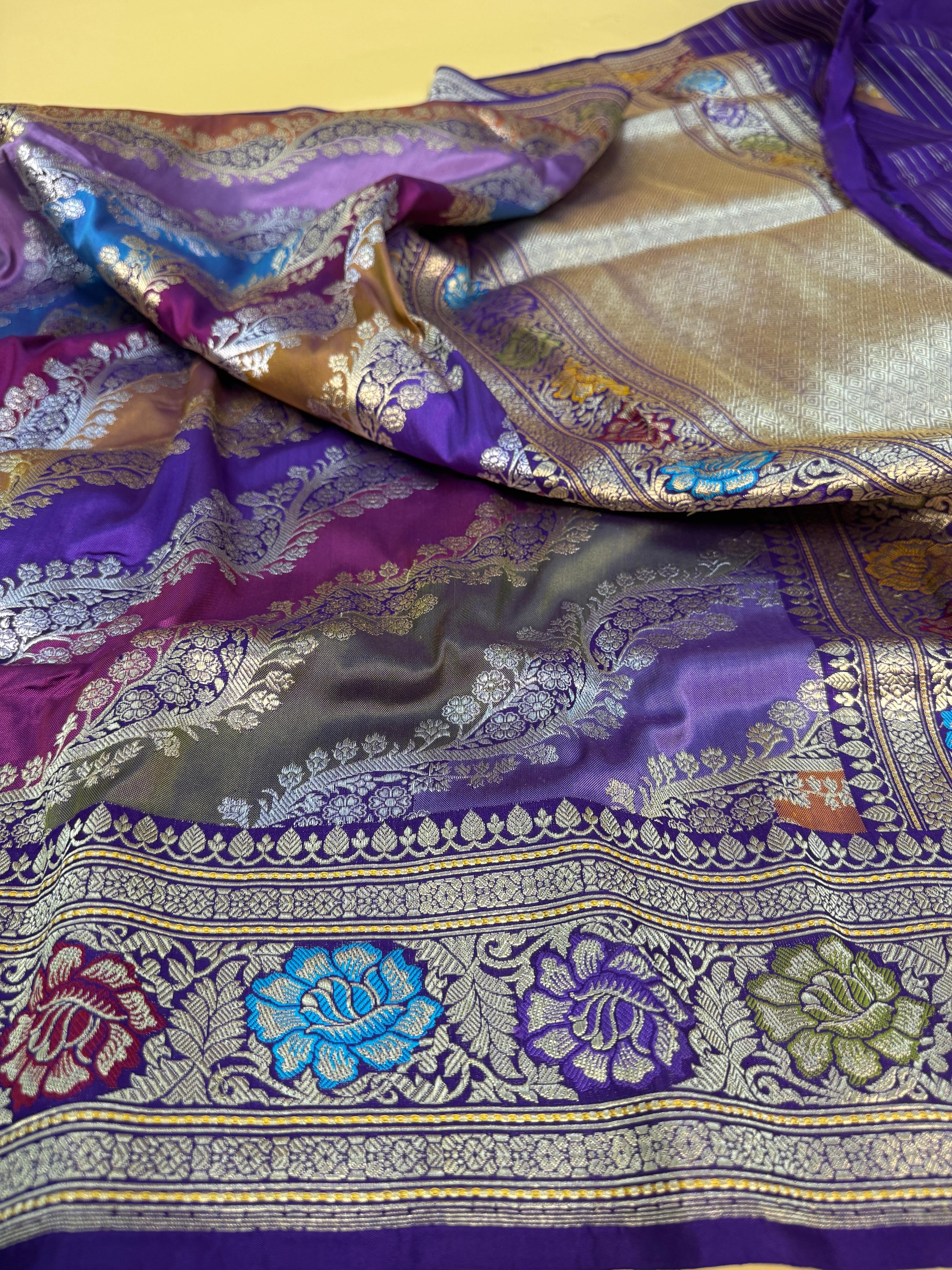 Katan Silk Rangkaat Saree