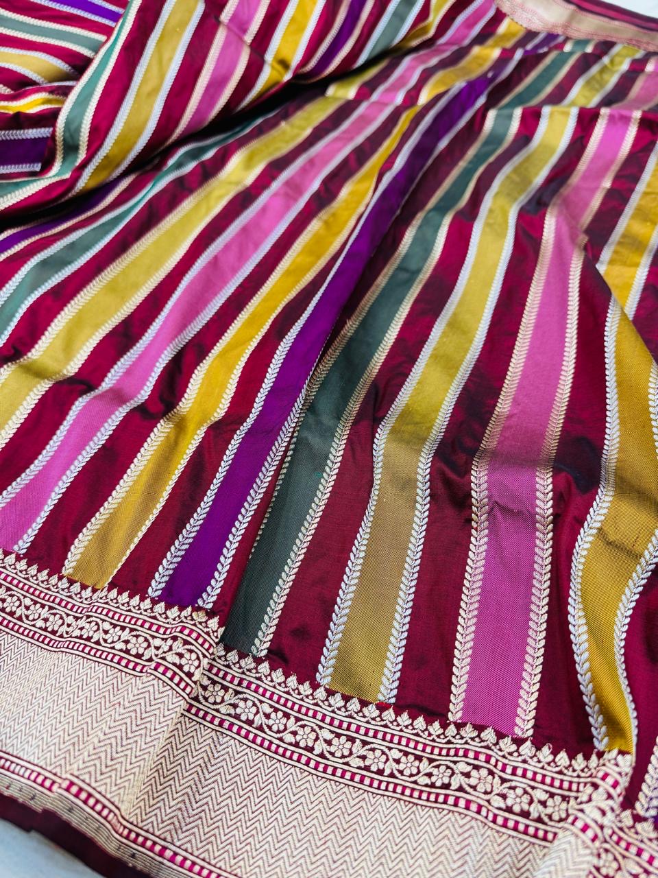 Katan Silk Rangkaat Saree