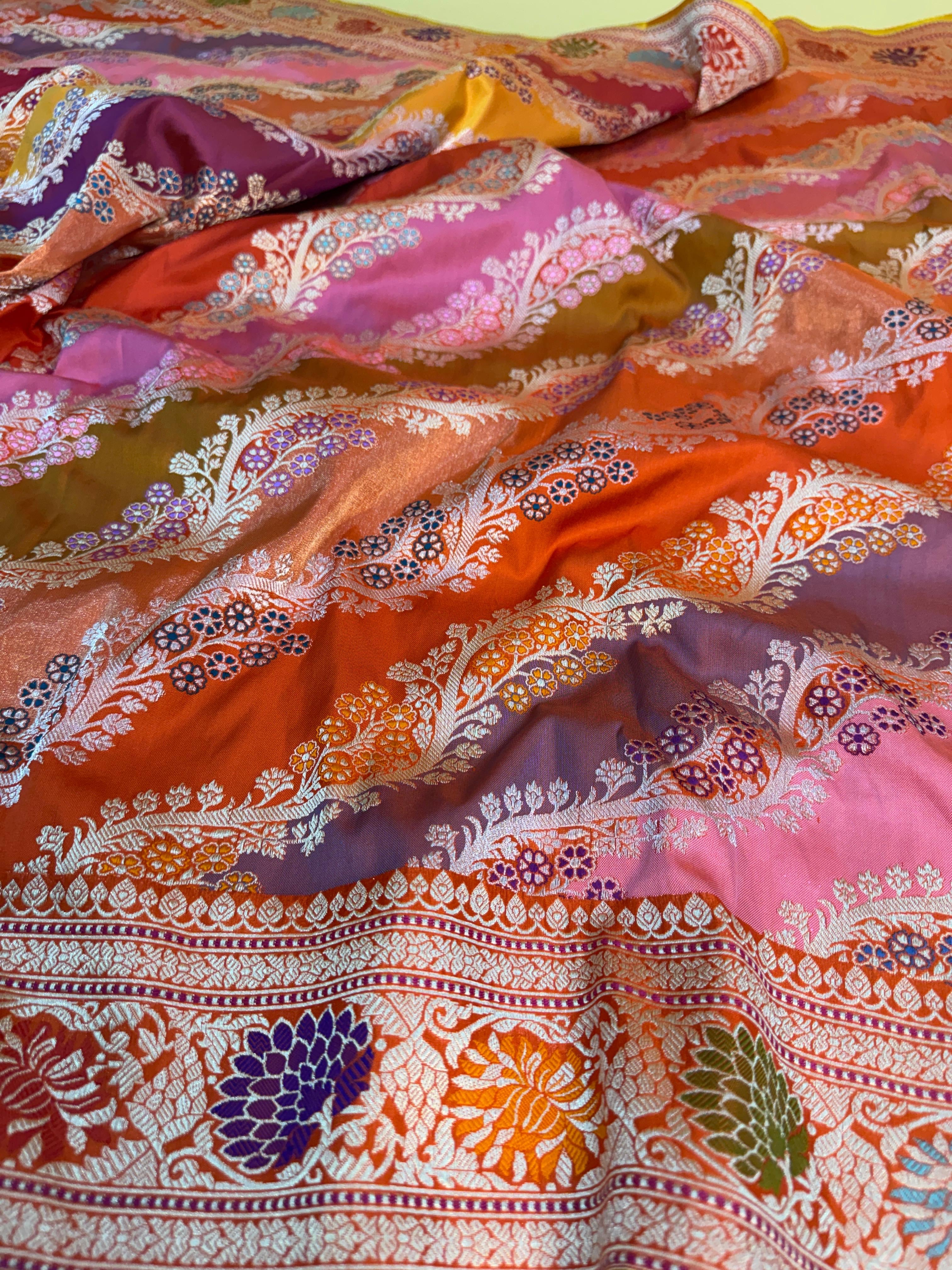 Katan Silk Rangkaat Saree