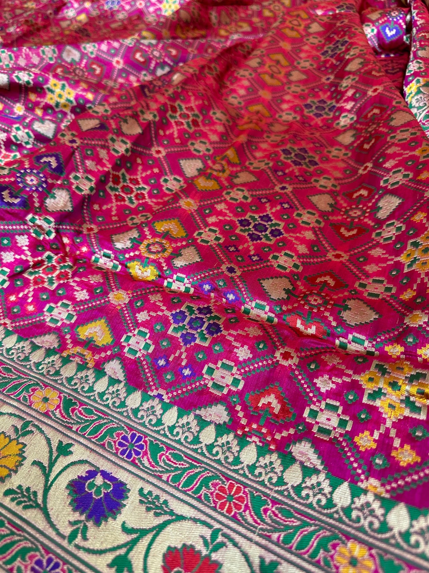 Pure Banarasi Katan Silk Patola Saree