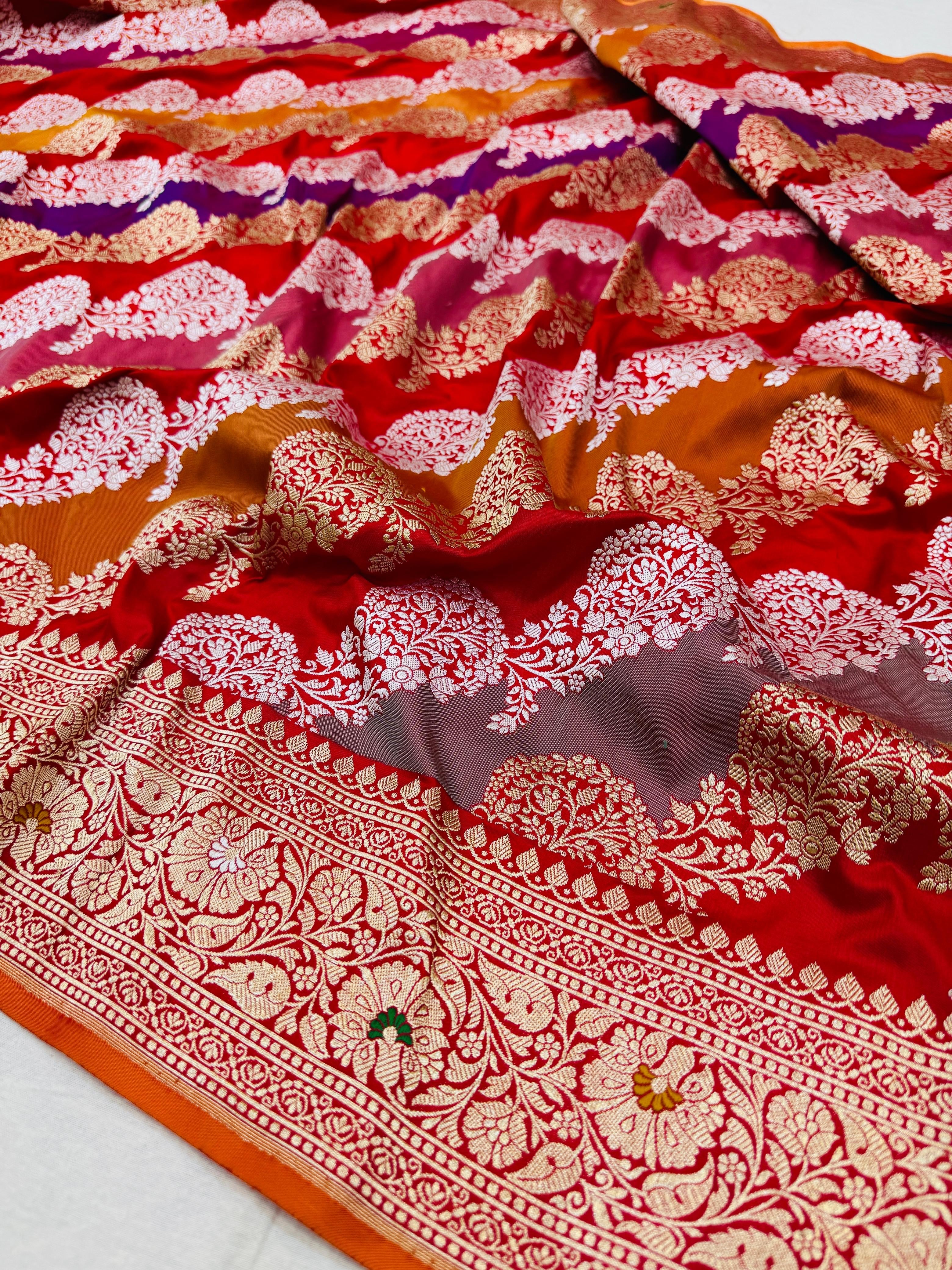 Katan Silk Rangkaat Saree