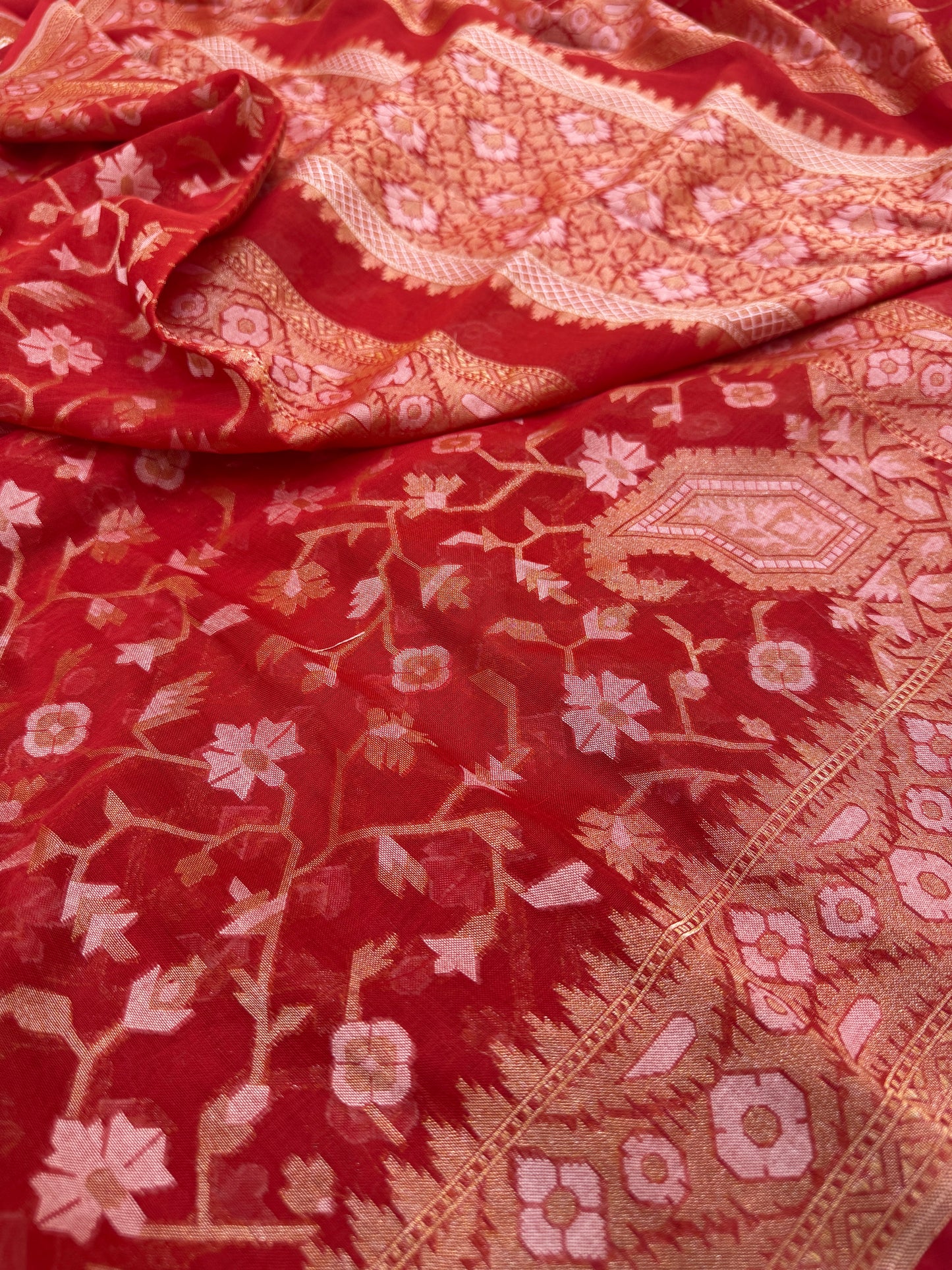 Pure Cotton Reshmi Zari Saree
