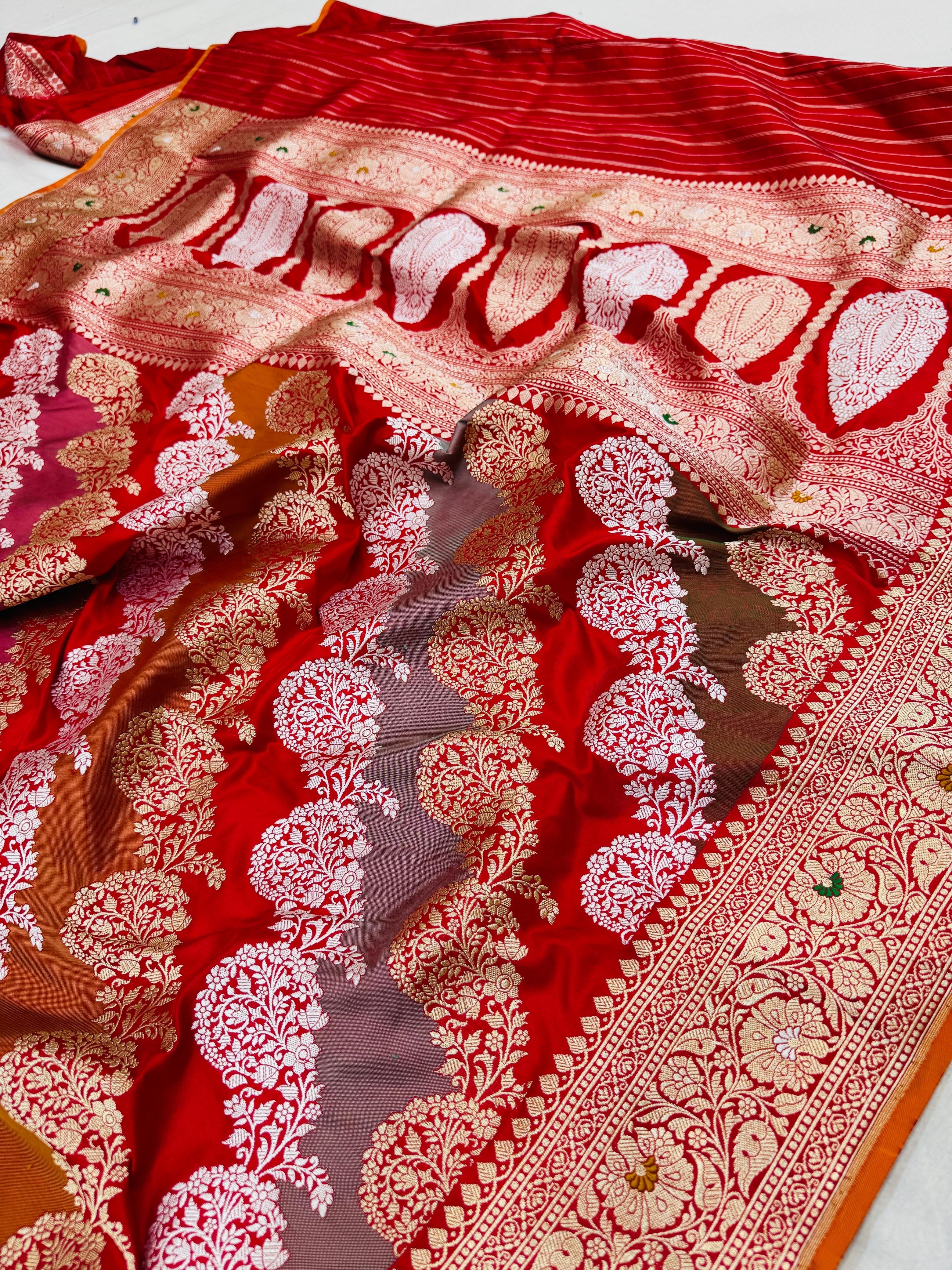 Katan Silk Rangkaat Saree