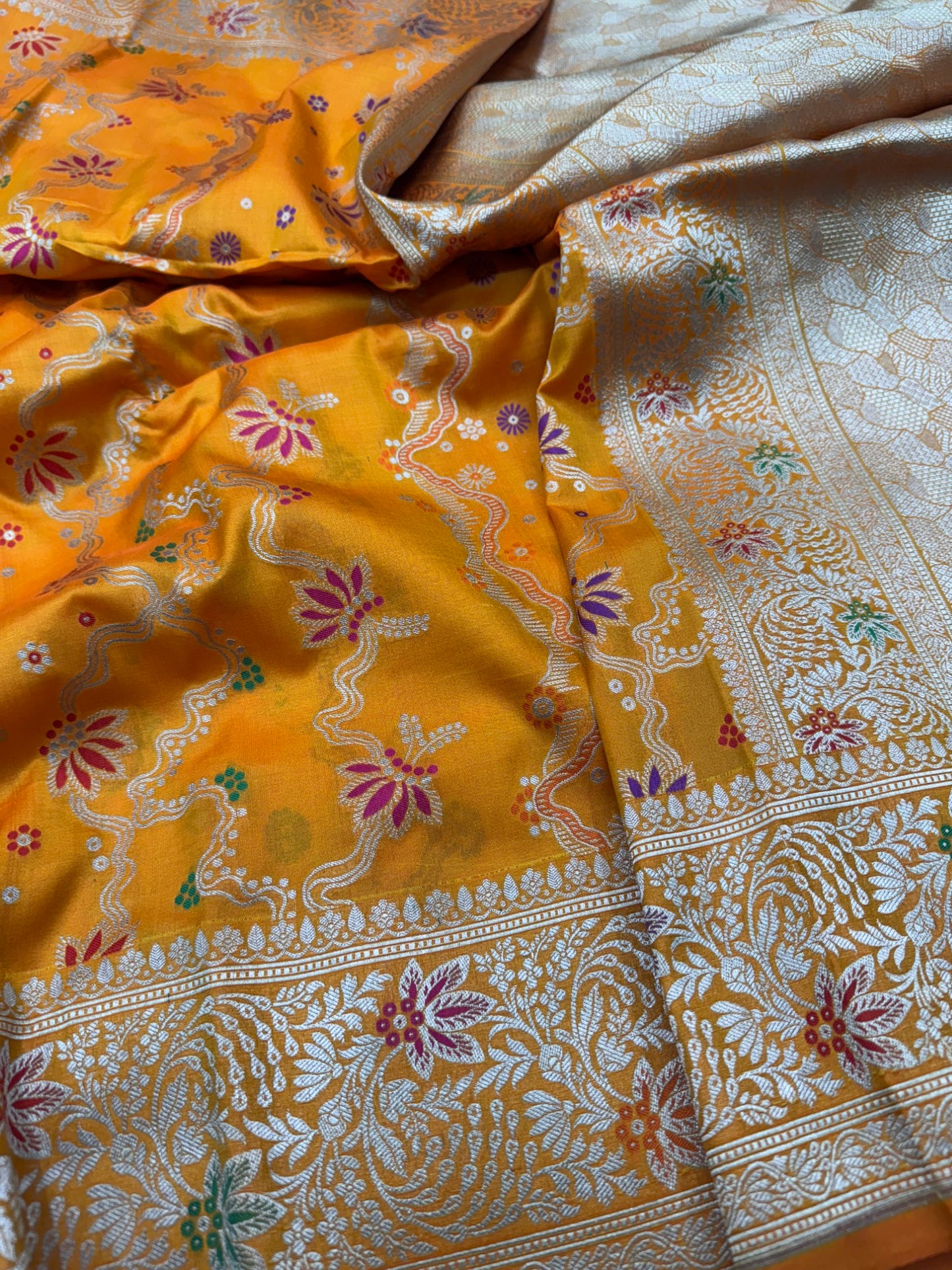 Pure Banarasi Katan Silk Patola Saree