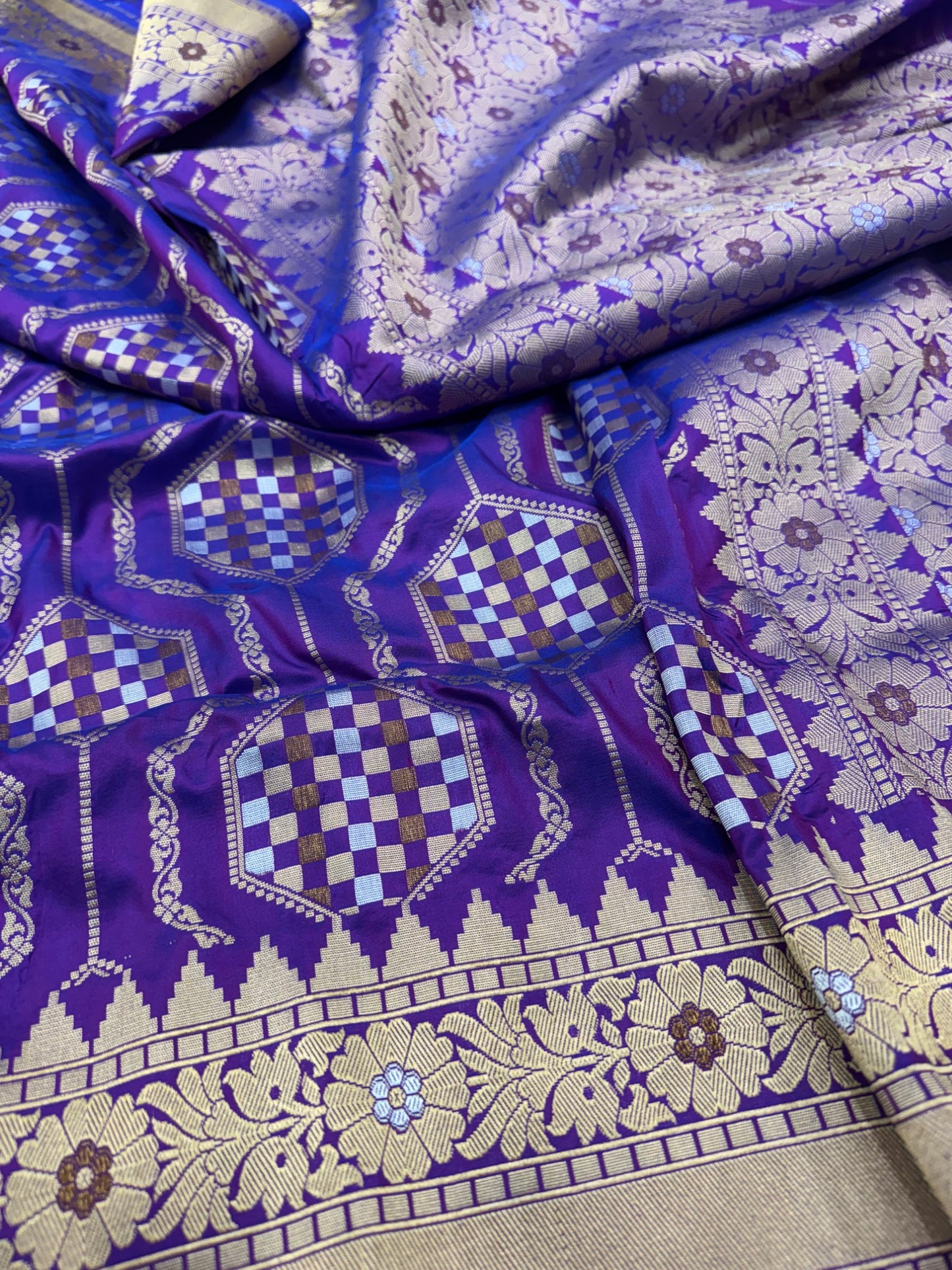Pure Banarasi Katan Silk Patola Saree