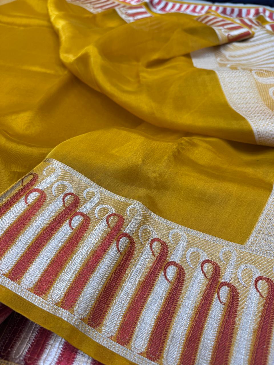 Pure Banarasi Tissue Silk Saree