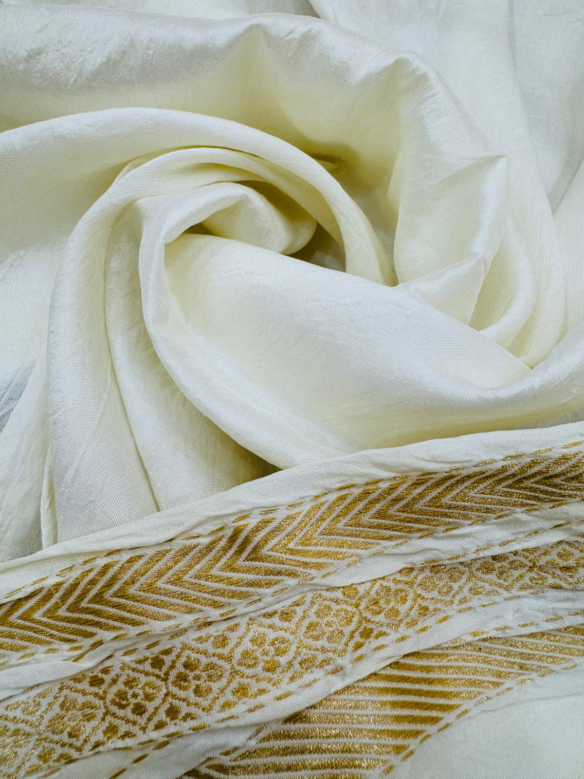 Natural Desi Tasar Silk Saree