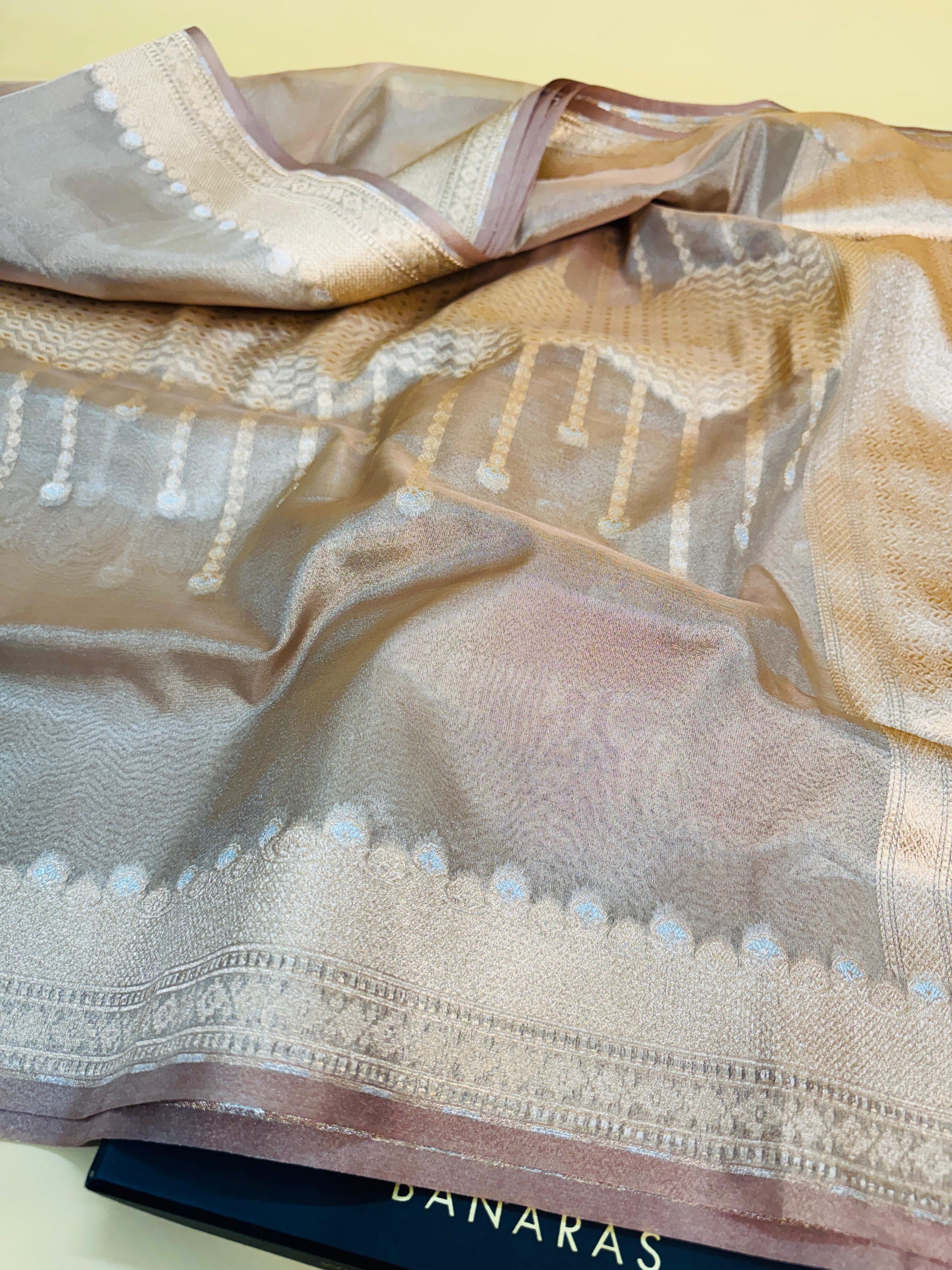 Art Silk Tissue Designer Saree