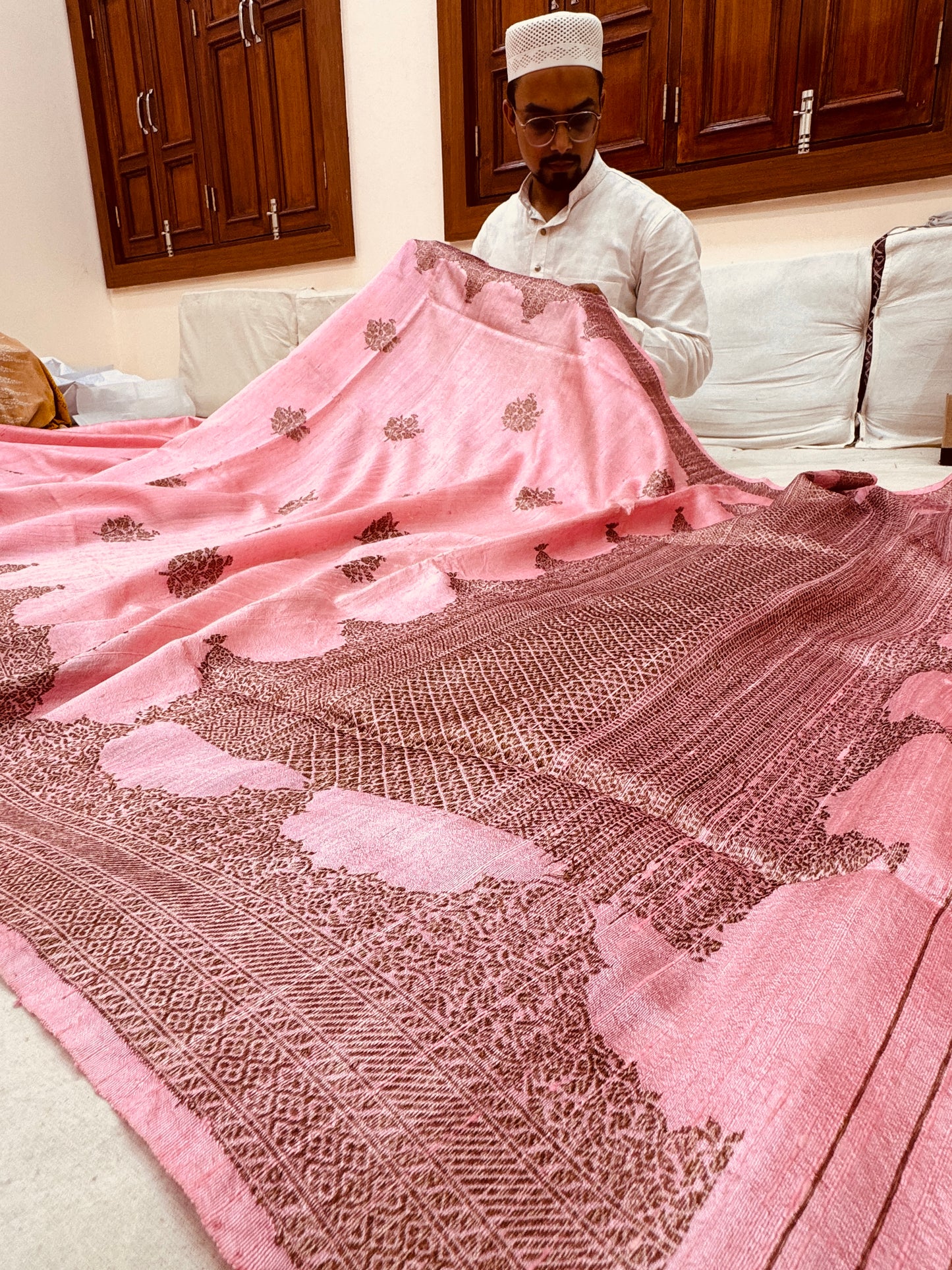 Pure Banarasi Raw Silk Saree