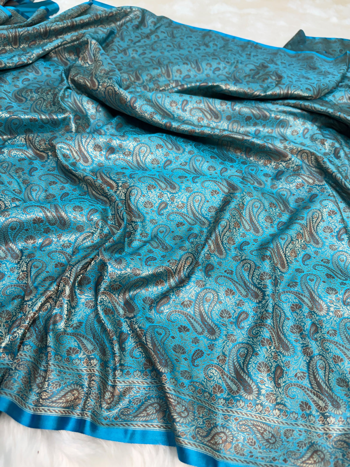 Art Silk Mashru Jamawal Saree