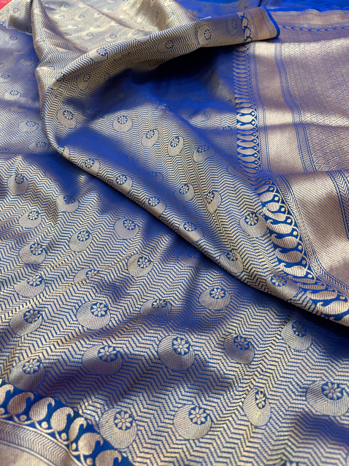 Pure Banarasi Katan Silk Brocade Saree