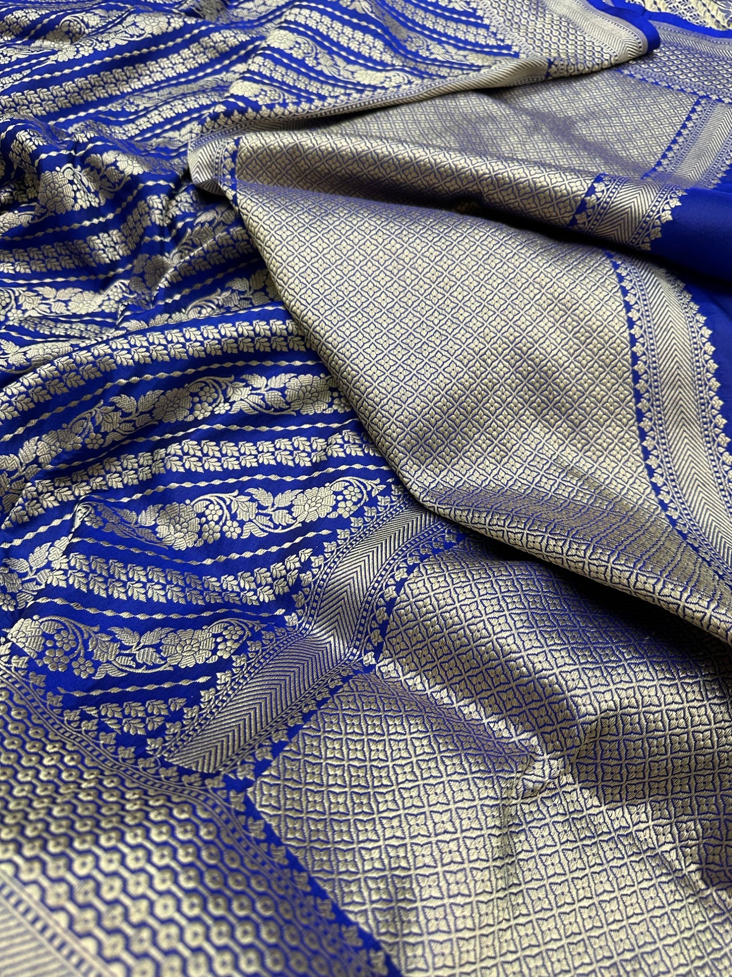 Pure Banarasi Katan Silk Brocade Saree
