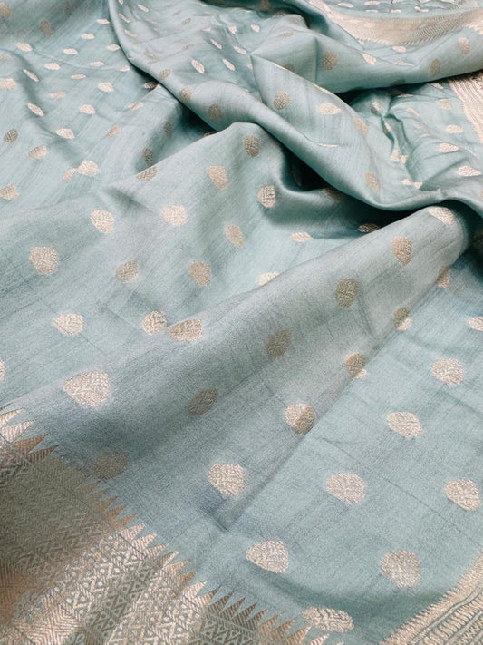 Pure Banarasi Chiniya Silk Buta Saree