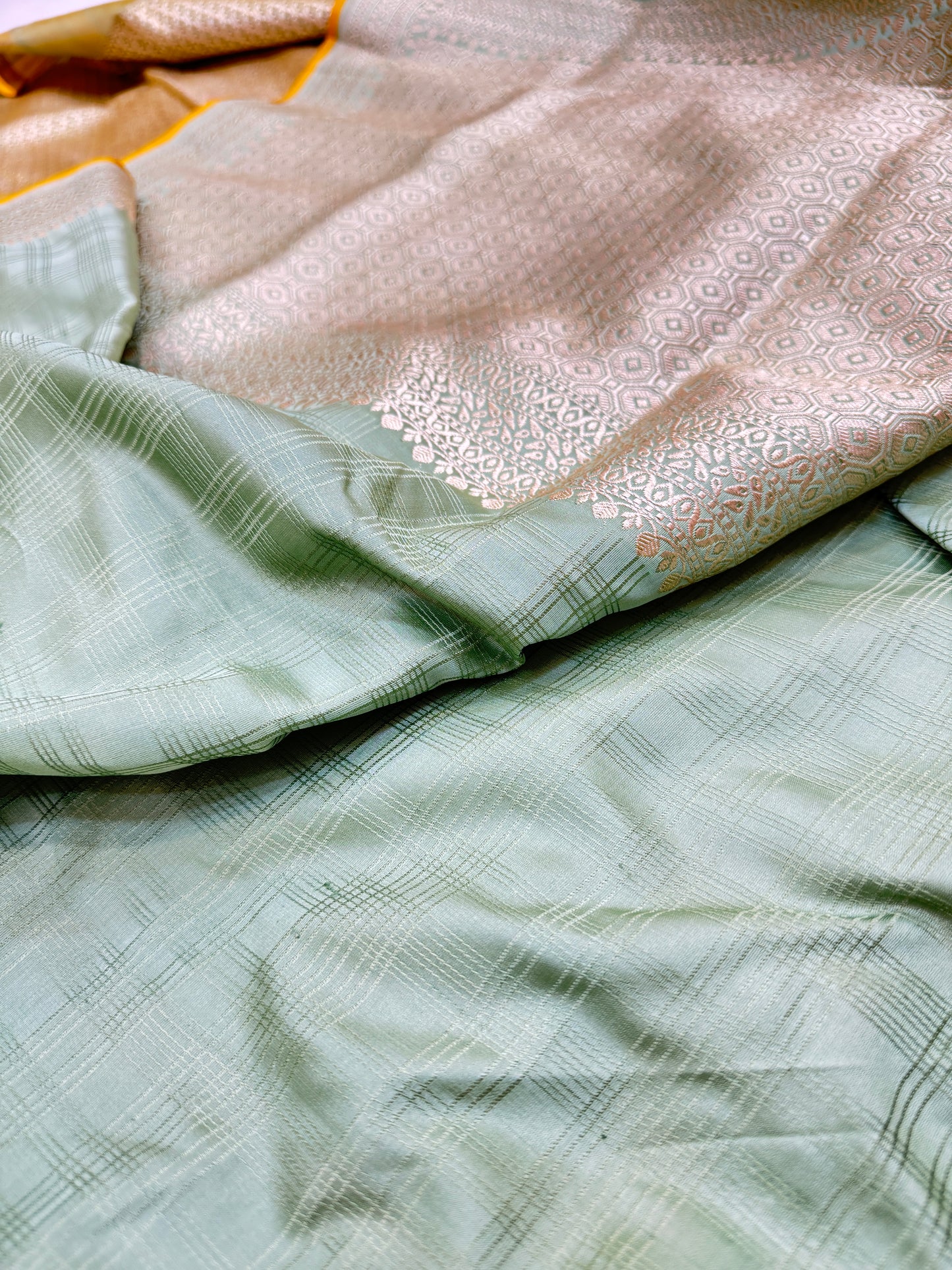 Pure Banarasi Katan Silk Tanchoi Saree