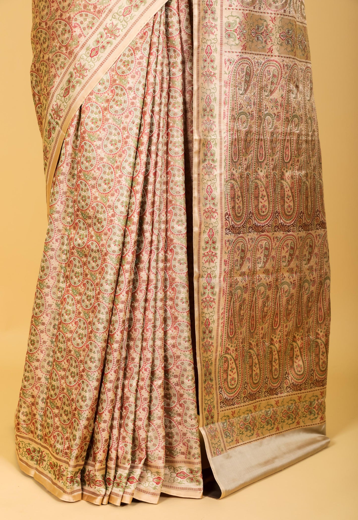 Pure Katan Silk Banarasi Jamawar Saree