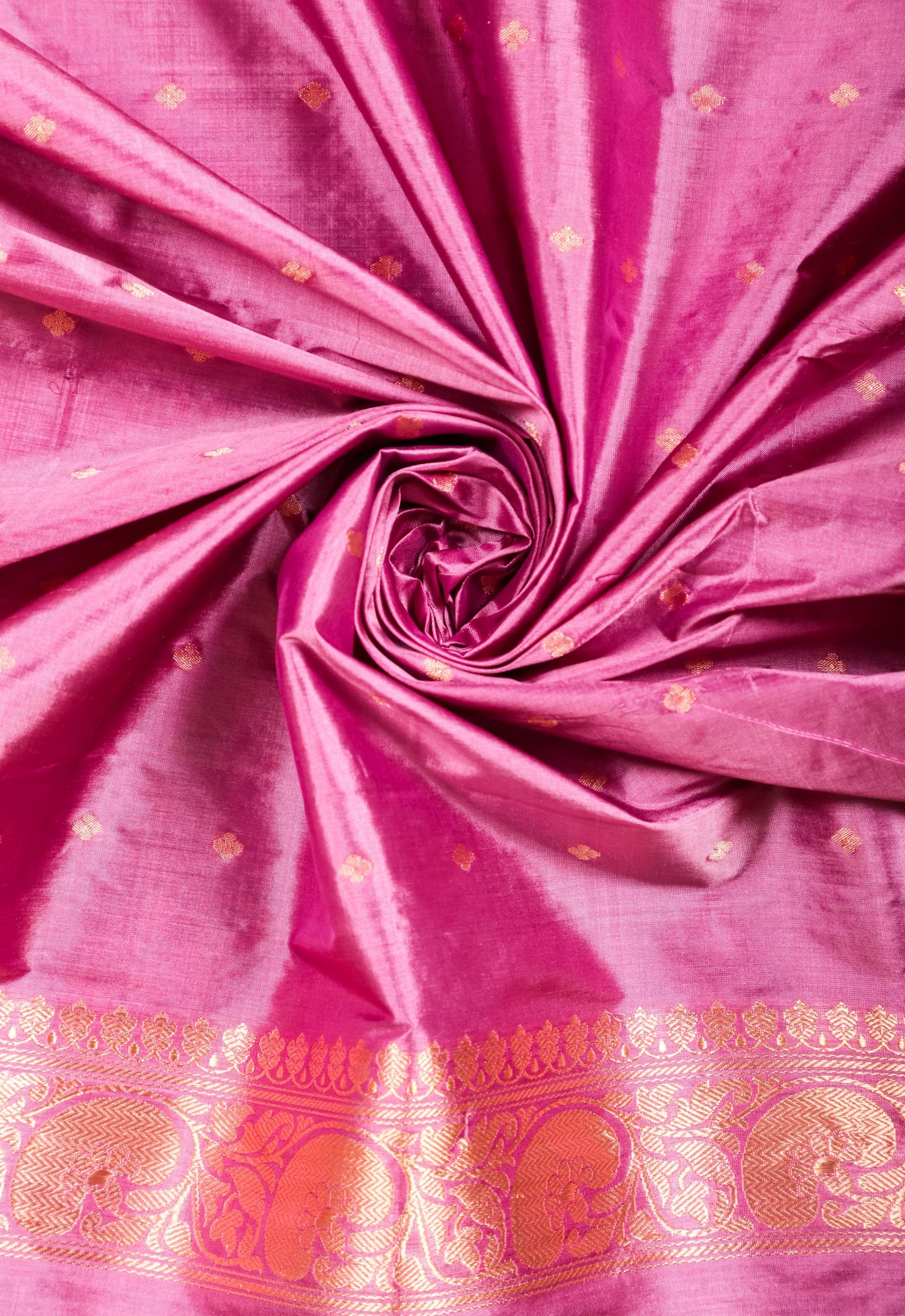 Pure Katan Silk Kadhwa Buta Banarasi Saree