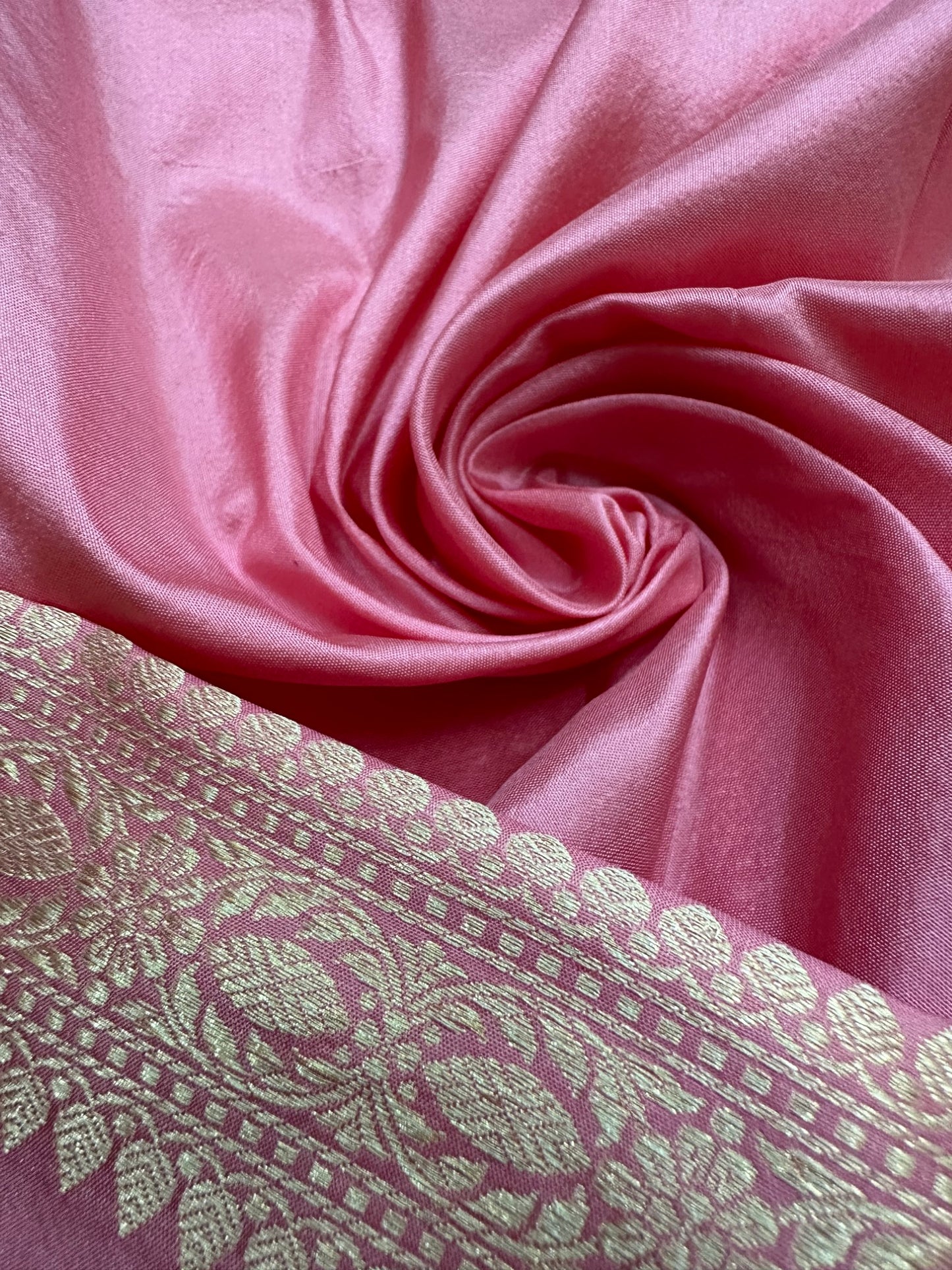 Pure Banarasi Katan Silk Brocade Saree
