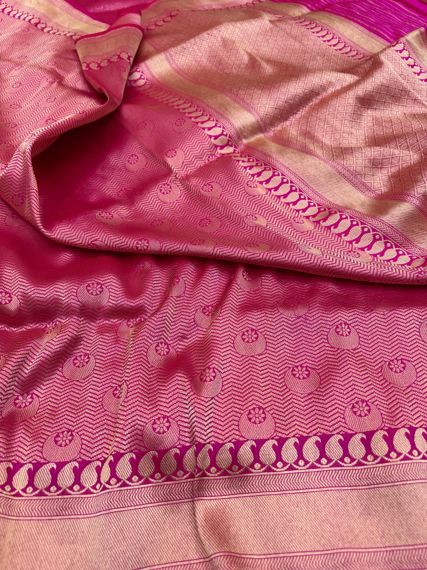 Pure Banarasi Katan Silk Brocade Saree