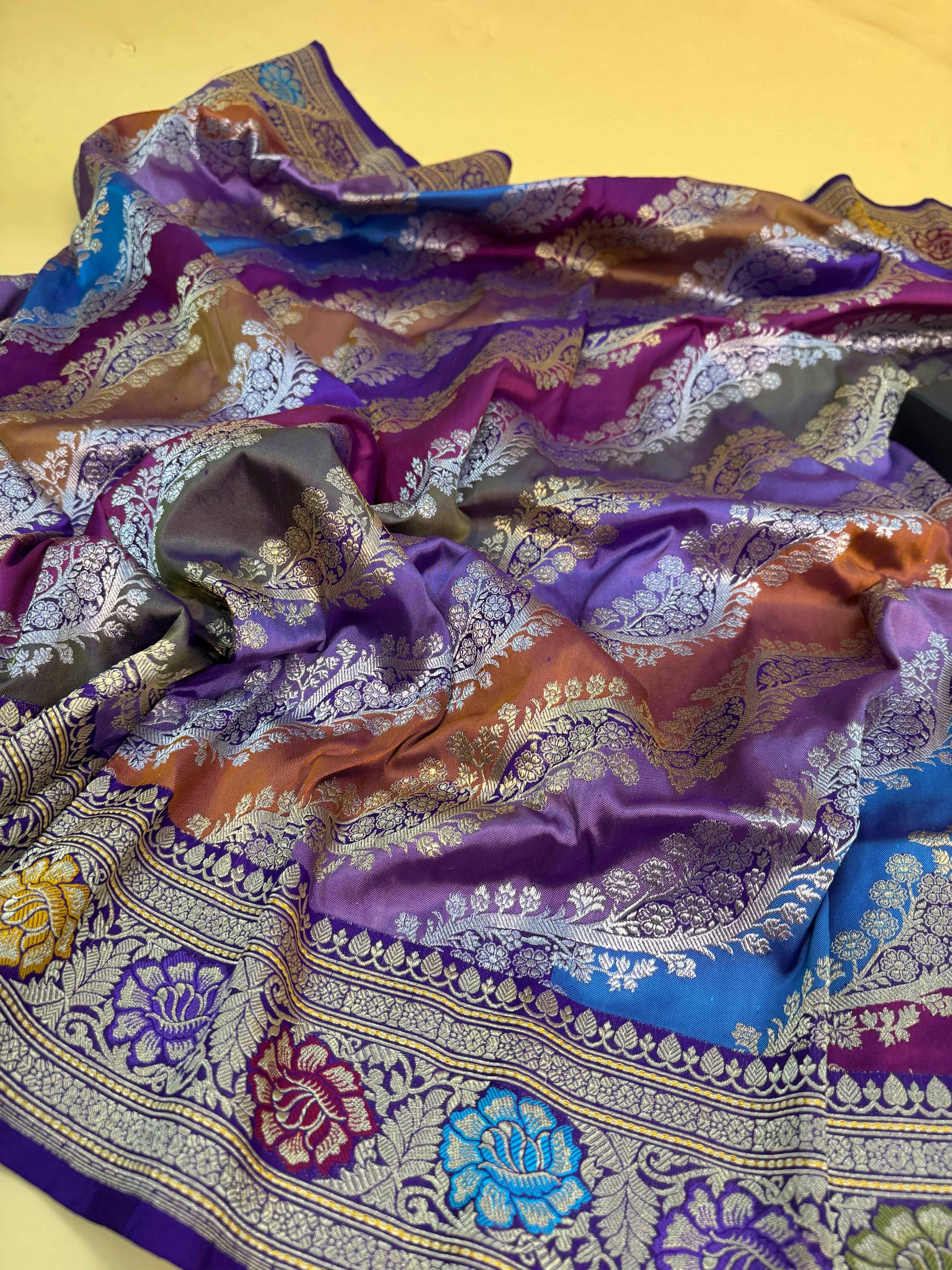 Katan Silk Rangkaat Saree