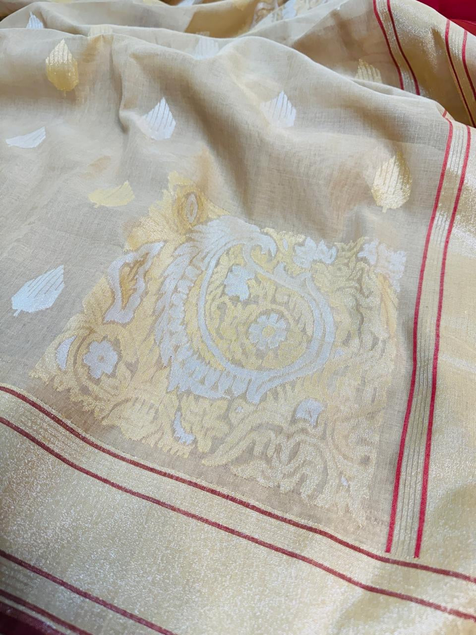 Cotton Jamdani Saree