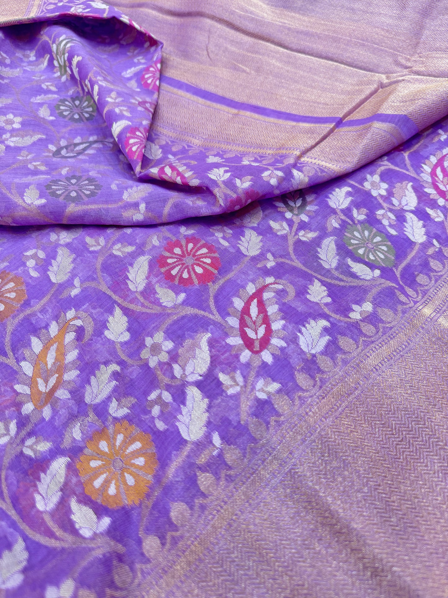 Pure Cotton Reshmi Zari Saree