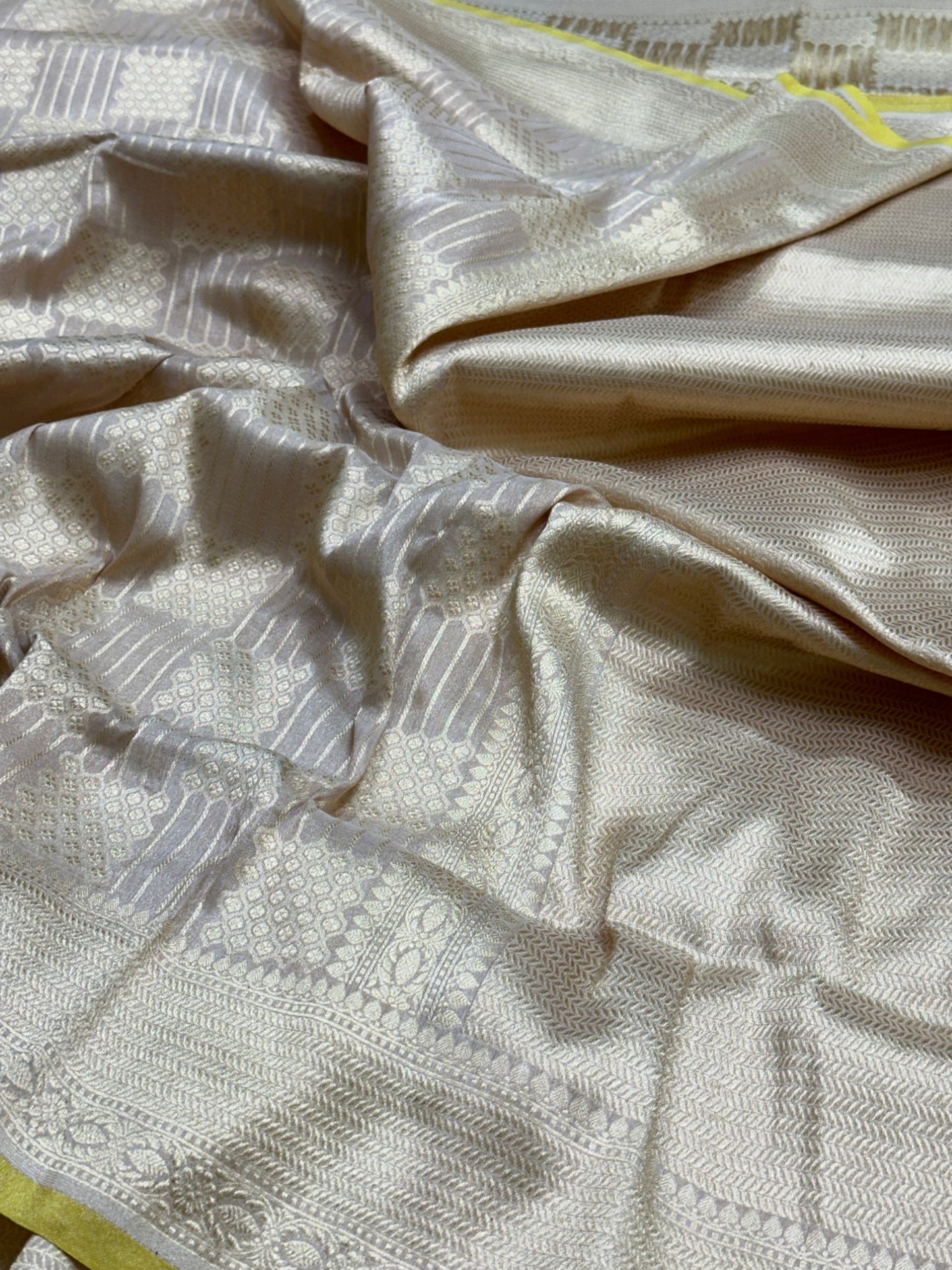 Pure Banarasi Katan Tissue Silk Brocade Saree