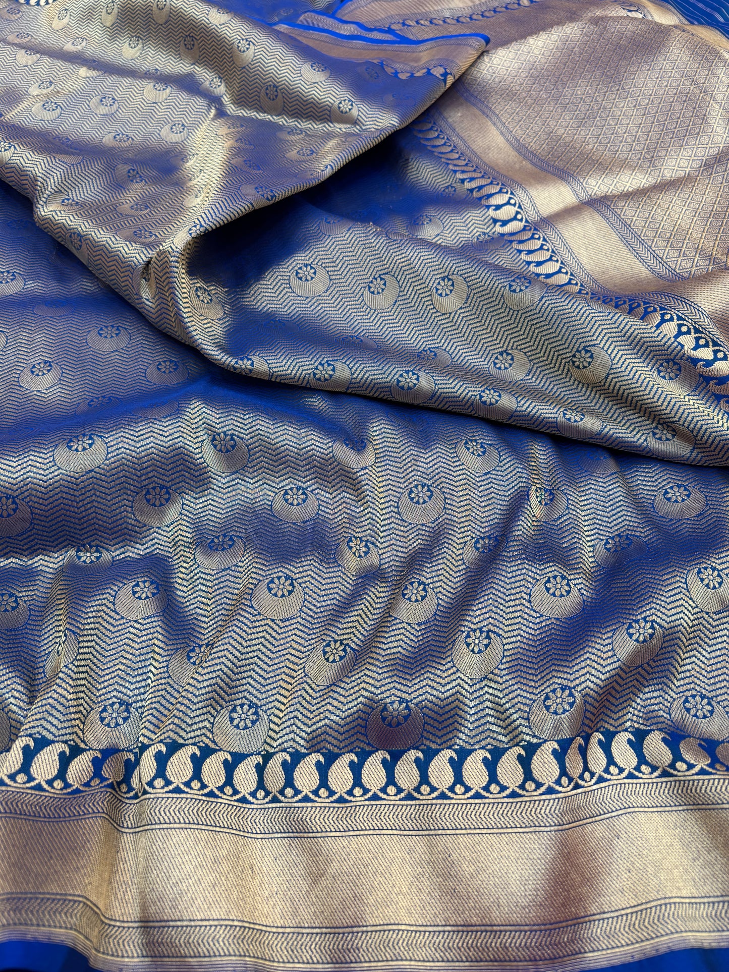 Pure Banarasi Katan Silk Brocade Saree