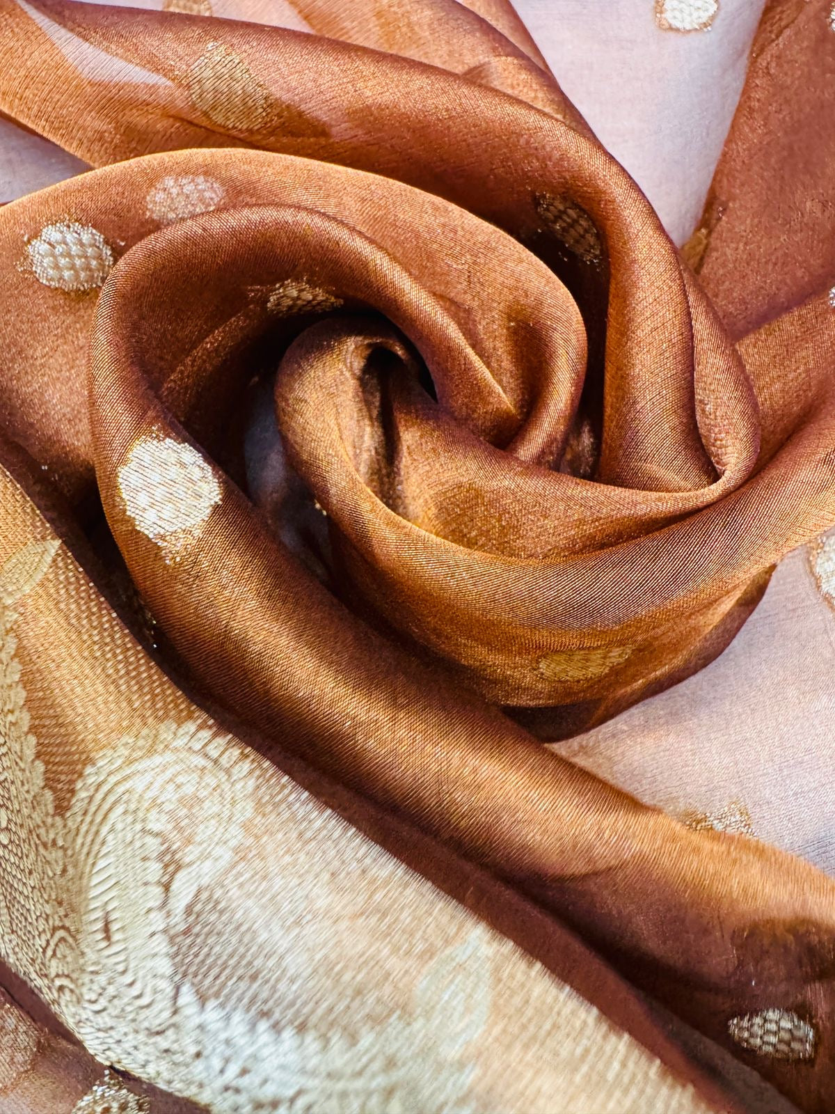 Pure Banarasi Tissue Silk Buti Saree