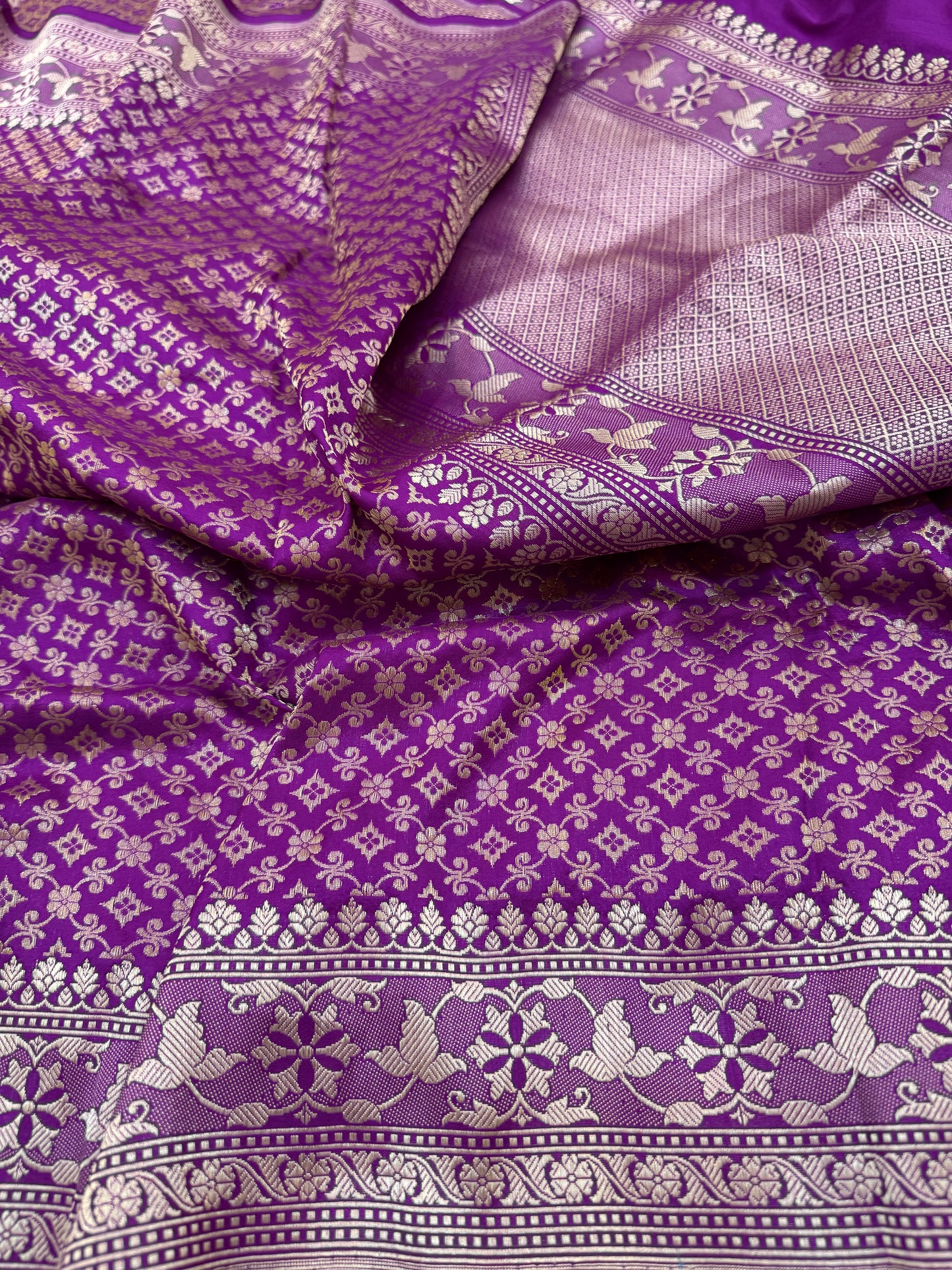 Pure Banarasi Katan Silk Brocade Saree