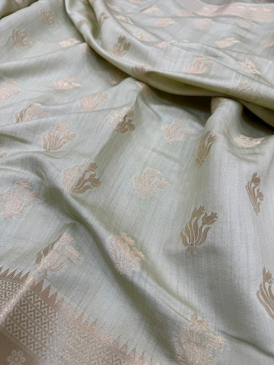 Pure Banarasi Chiniya Silk Buta Saree