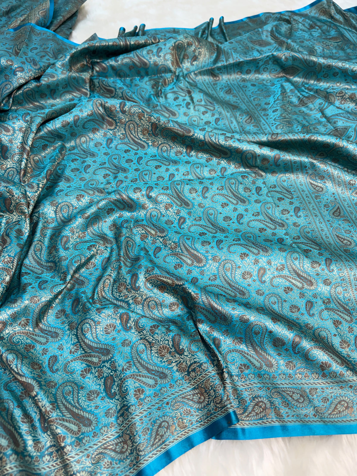 Art Silk Mashru Jamawal Saree