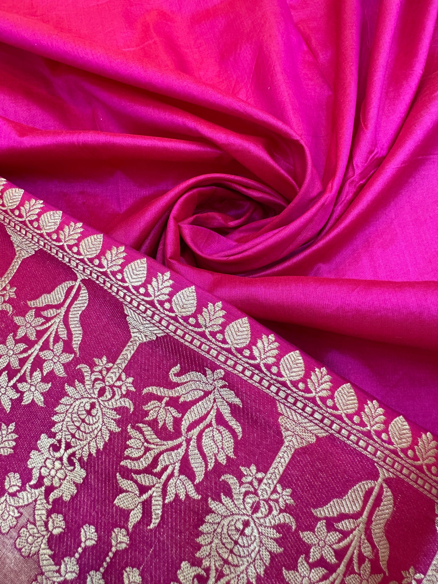Pure Banarasi Katan Silk Rangkaat Saree
