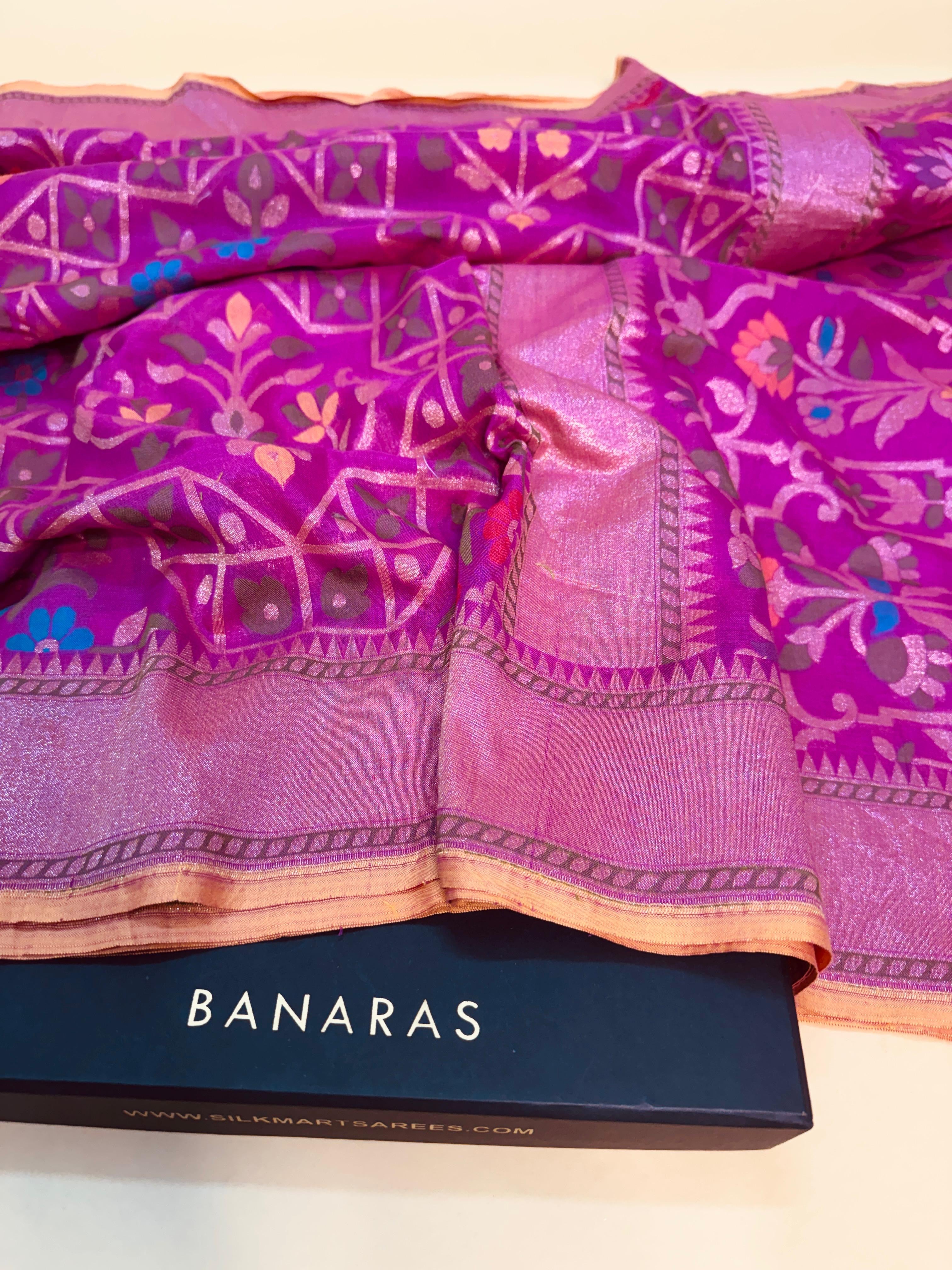 Pure Cotton Jamdani Saree