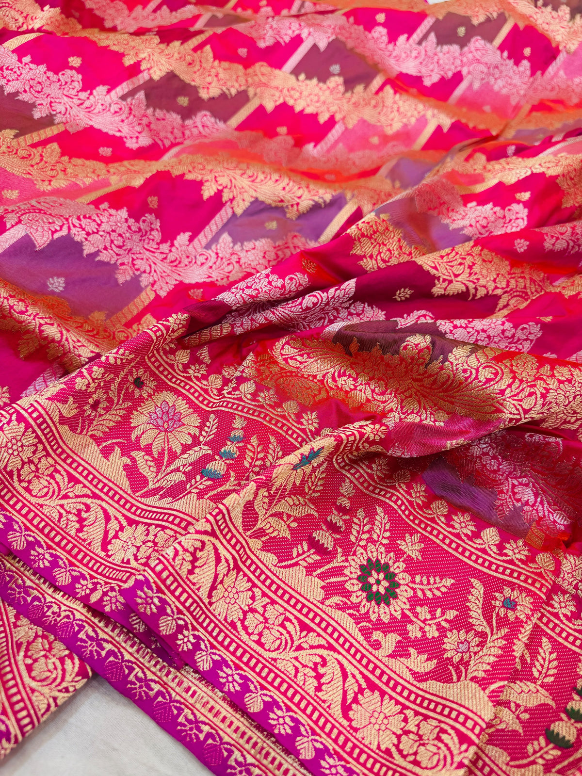 Katan Silk Rangkaat Saree