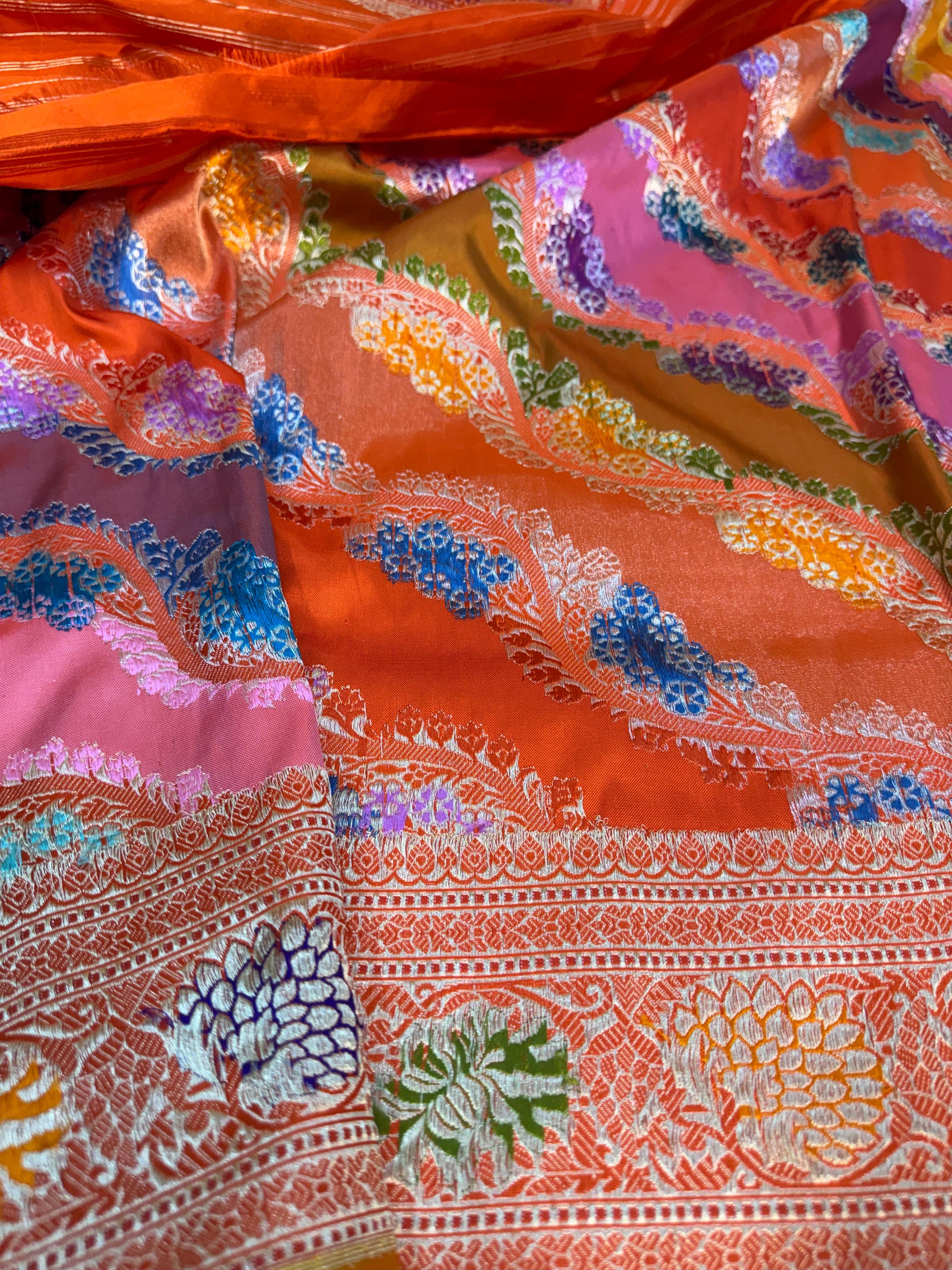 Katan Silk Rangkaat Saree