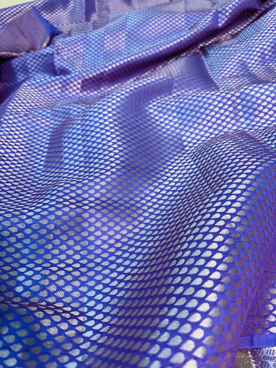 Pure Banarasi Chiniya Tissue Brocade Saree