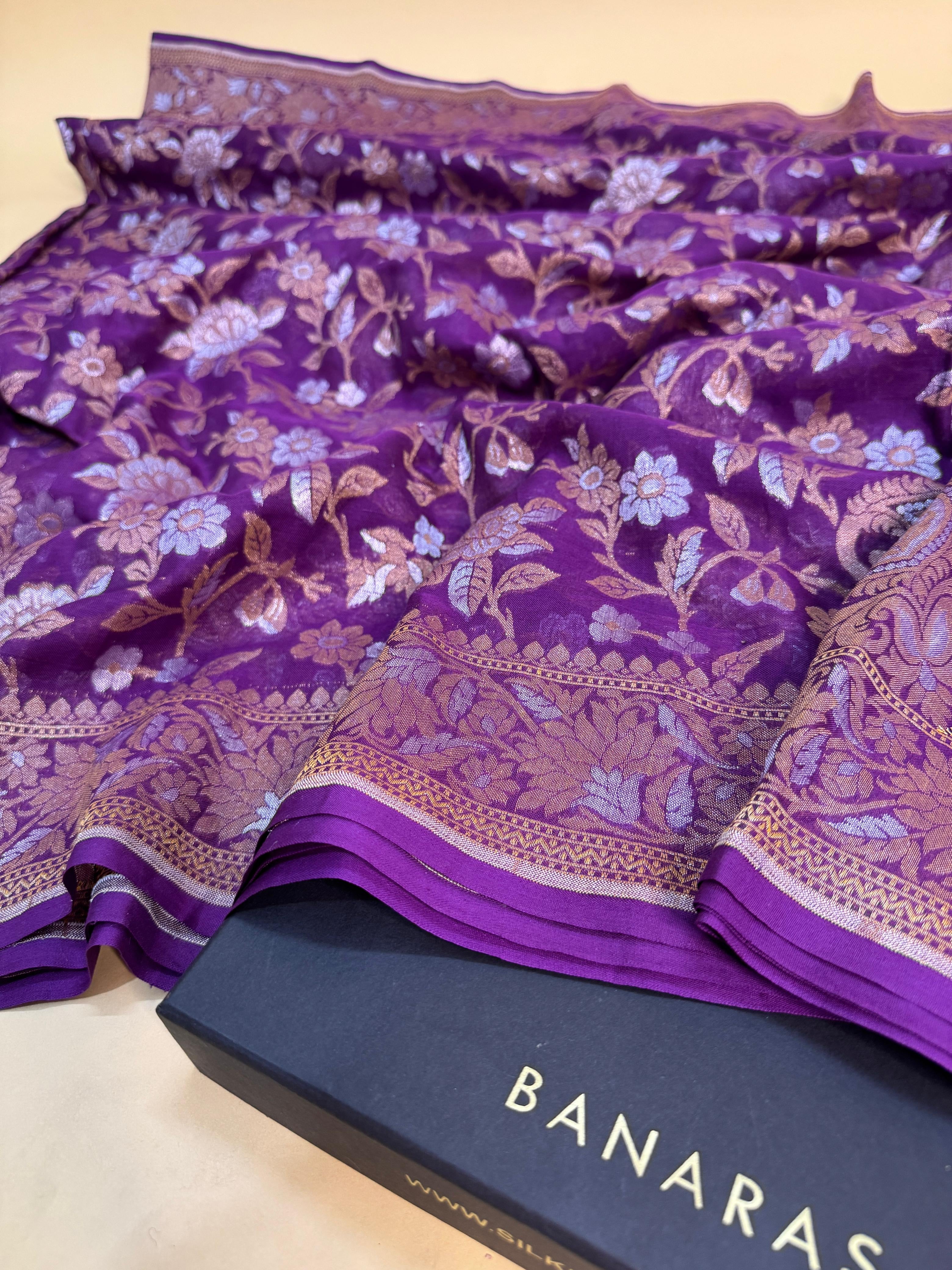 Pure Cotton Jamdani Jaal Saree