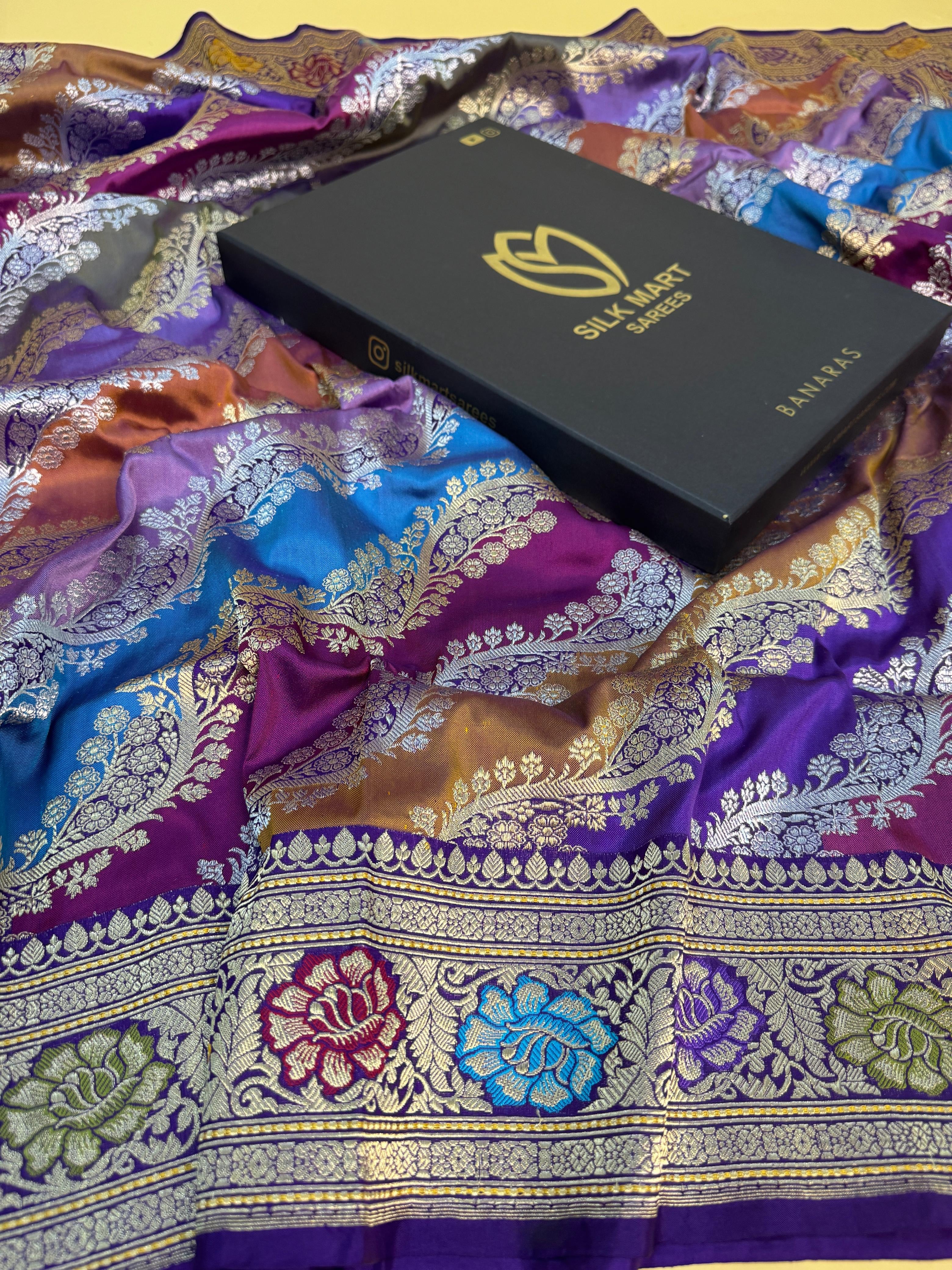 Katan Silk Rangkaat Saree