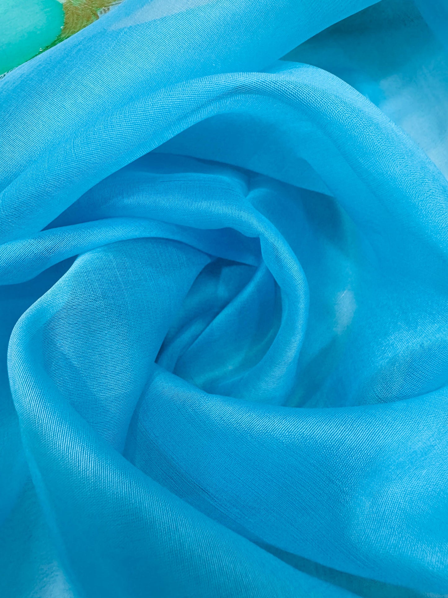 Pure Banarasi Organza Silk Kadhwa Buta Open Border Saree