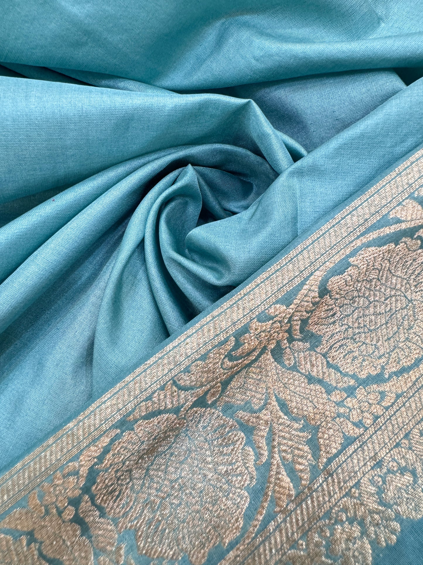Pure Banarasi Katan Silk Rangkaat Saree