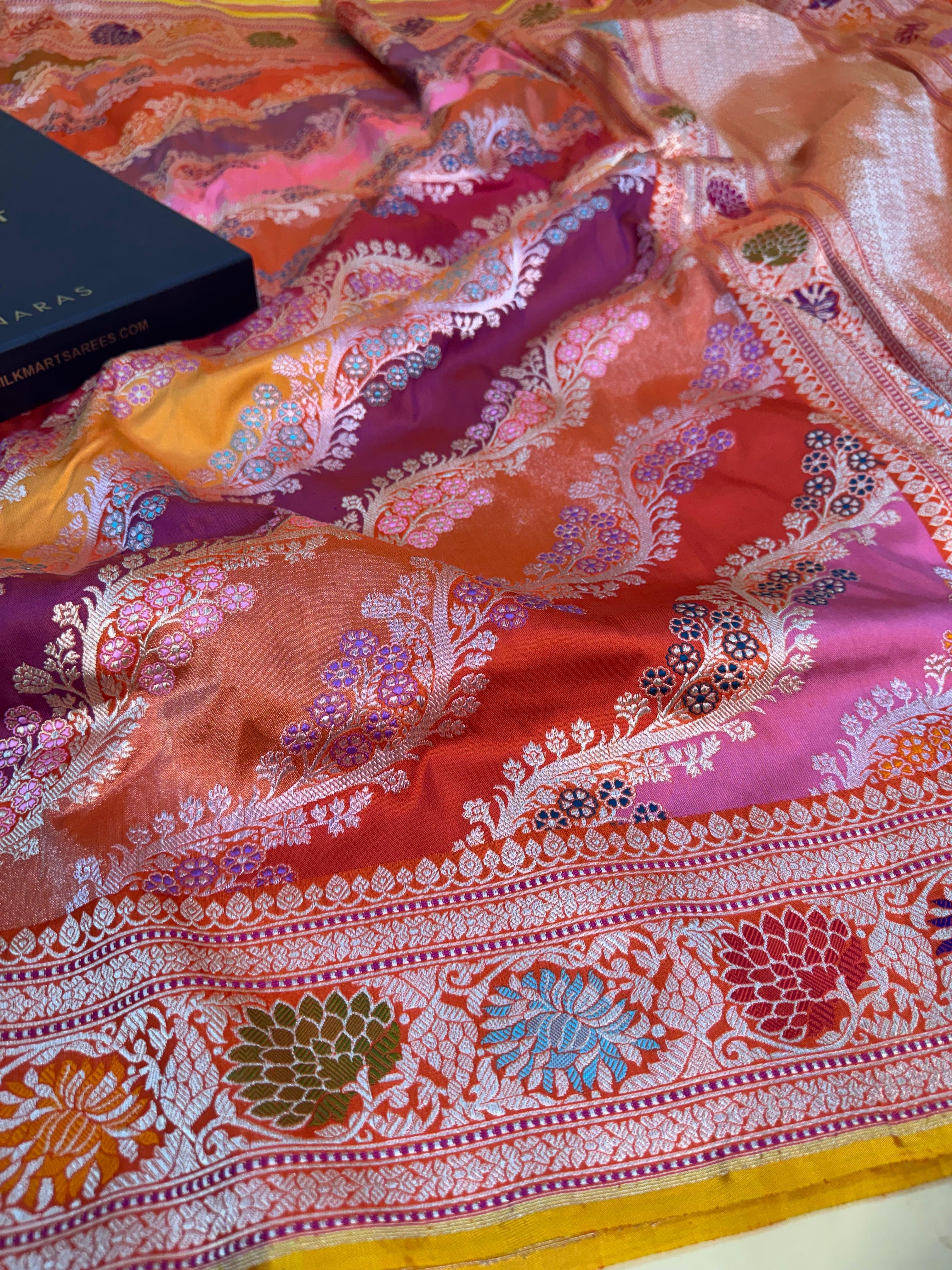 Katan Silk Rangkaat Saree