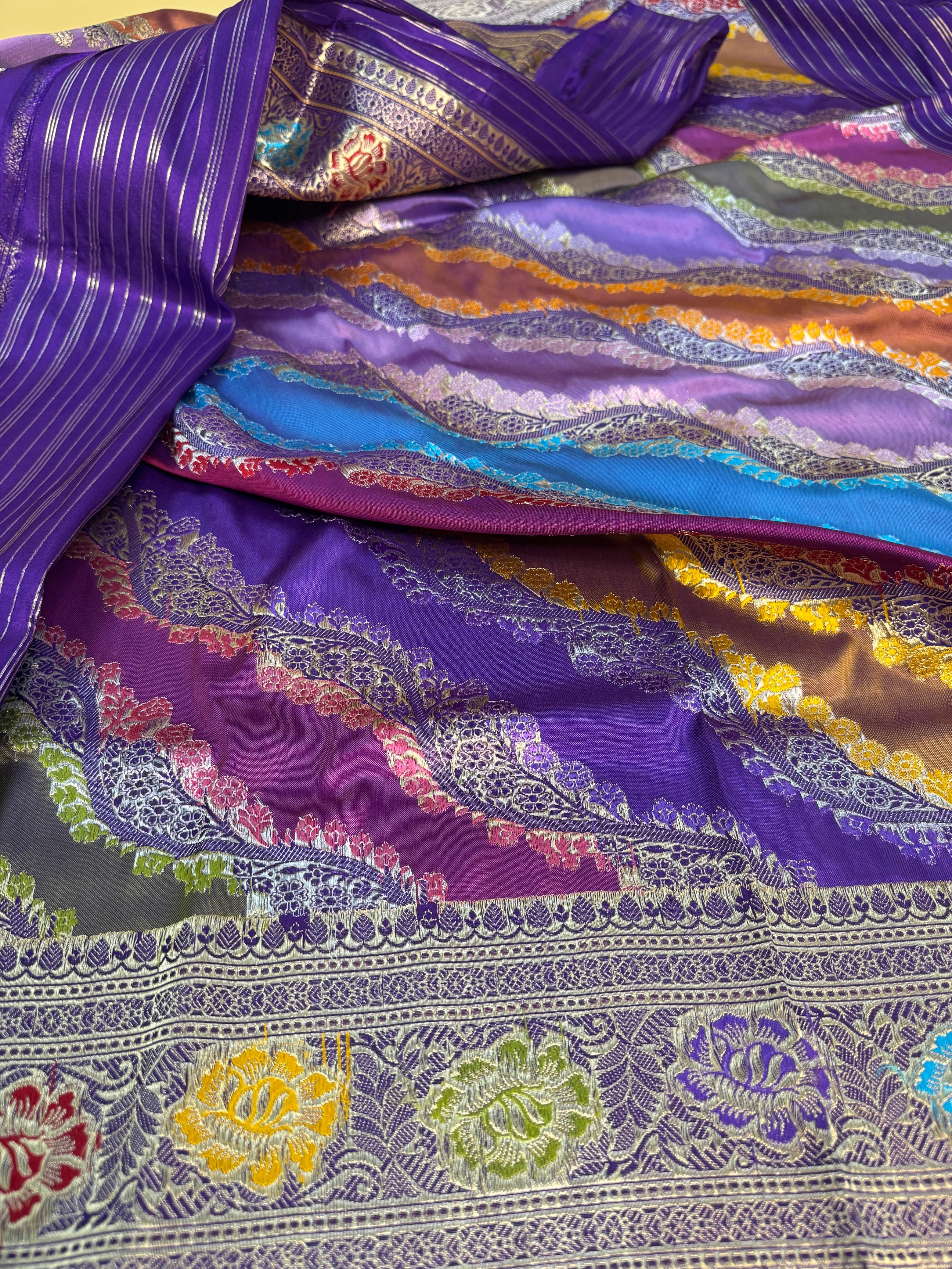 Katan Silk Rangkaat Saree