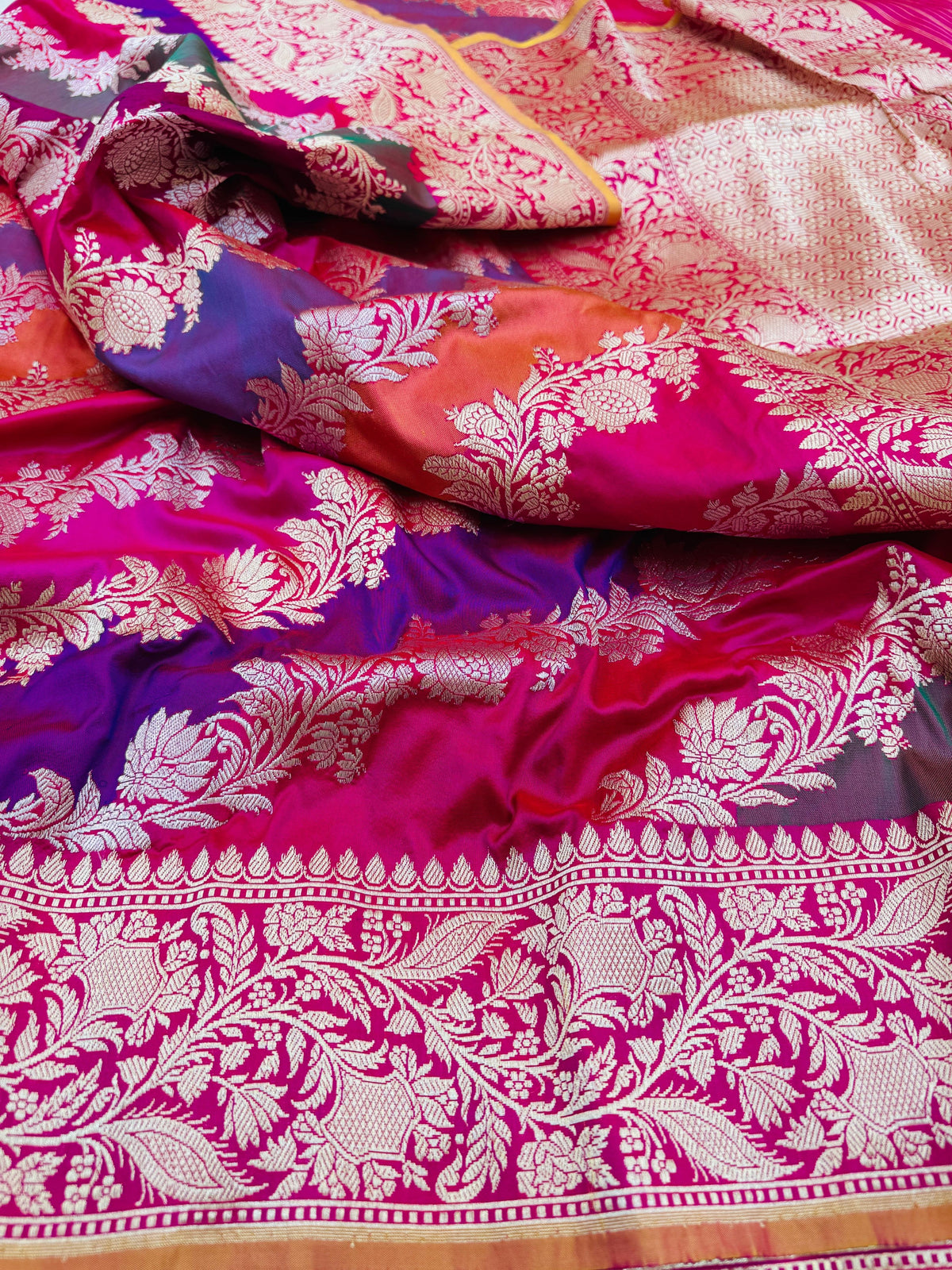 Katan Silk Rangkaat Saree