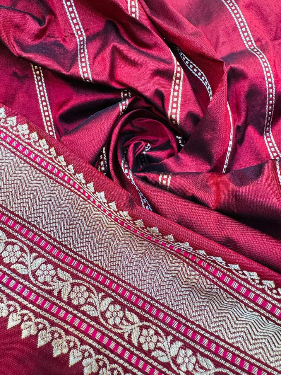 Katan Silk Rangkaat Saree
